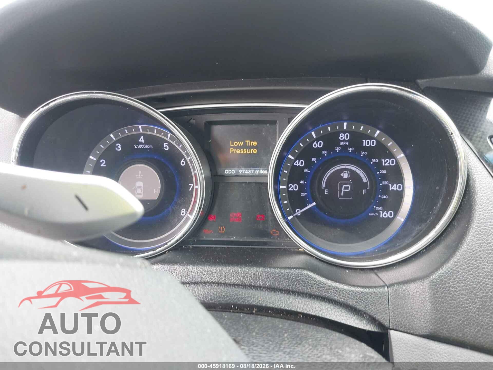 HYUNDAI SONATA 2014 - 5NPEC4AB2EH847326