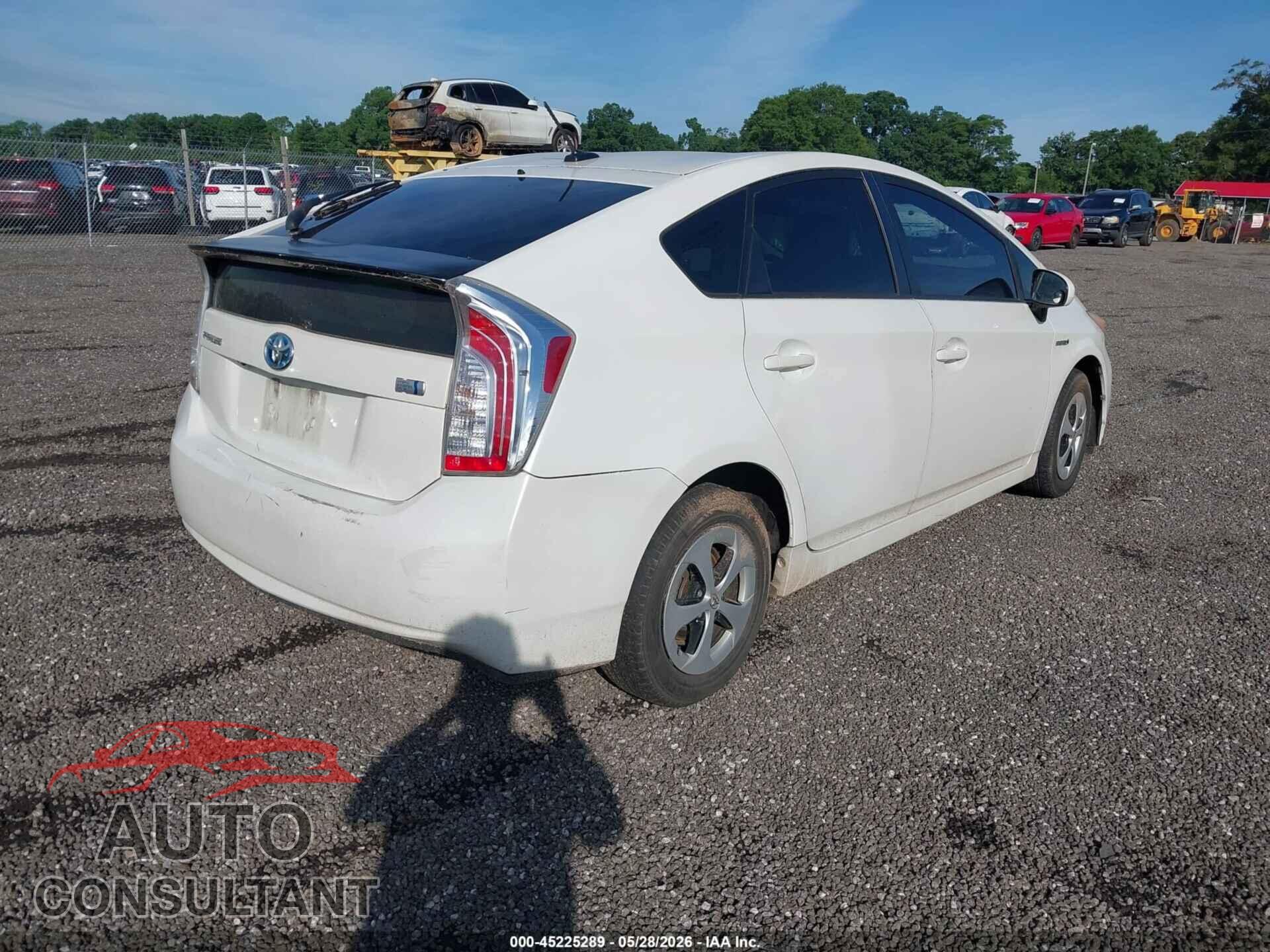 TOYOTA PRIUS 2013 - JTDKN3DU7D0354547