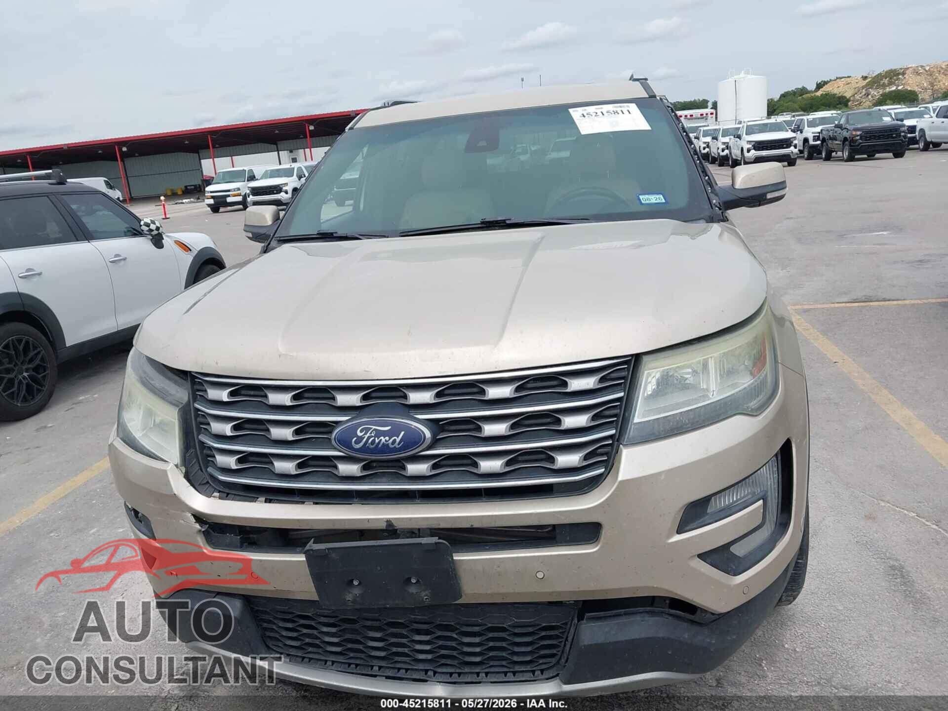 FORD EXPLORER 2017 - 1FM5K7F83HGB50091
