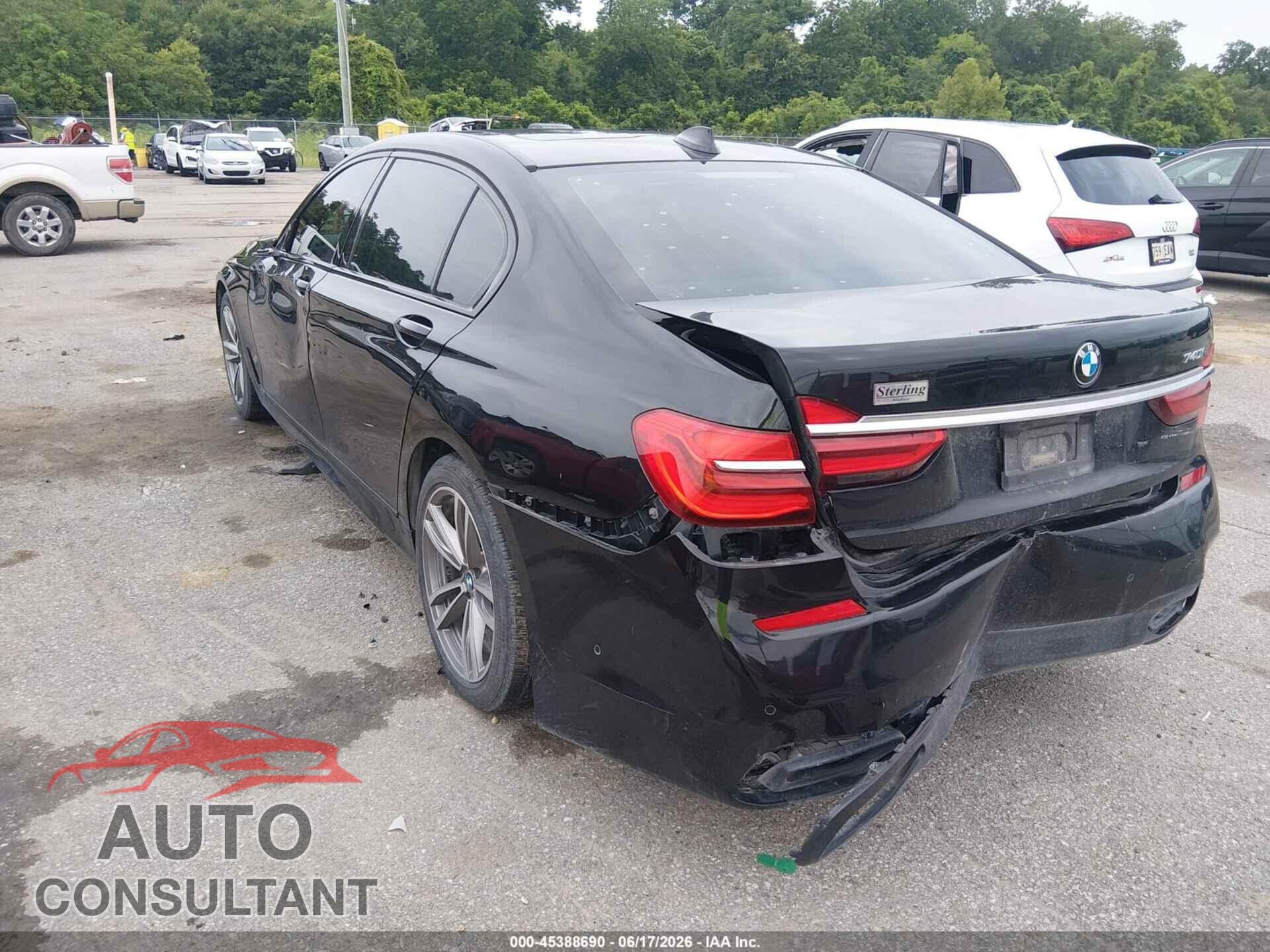 BMW 740I 2018 - WBA7E2C58JG742011