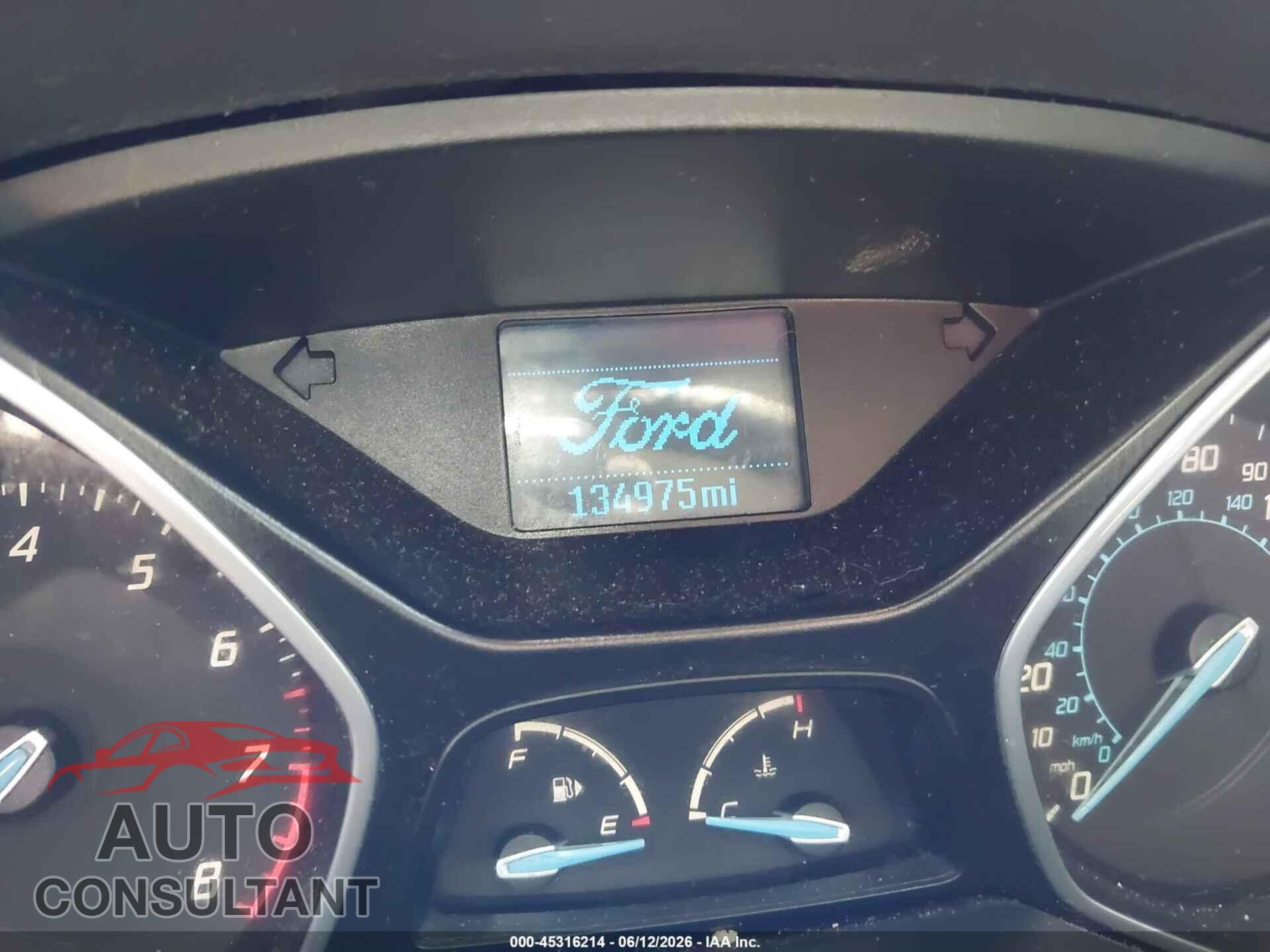 FORD FOCUS 2012 - 1FAHP3F20CL382659
