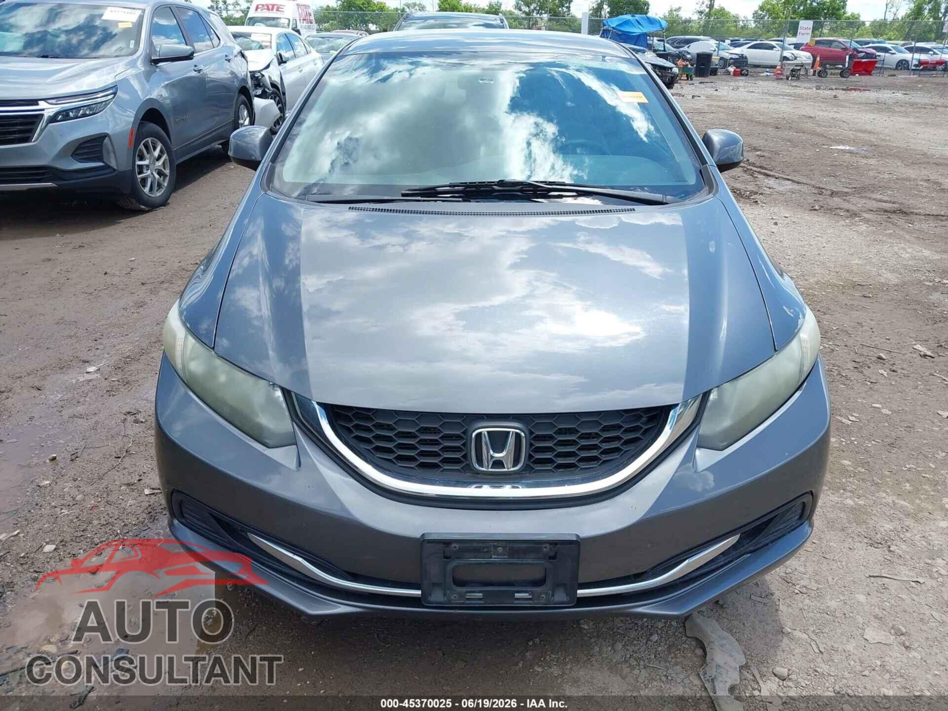 HONDA CIVIC 2013 - 19XFB2F58DE089509