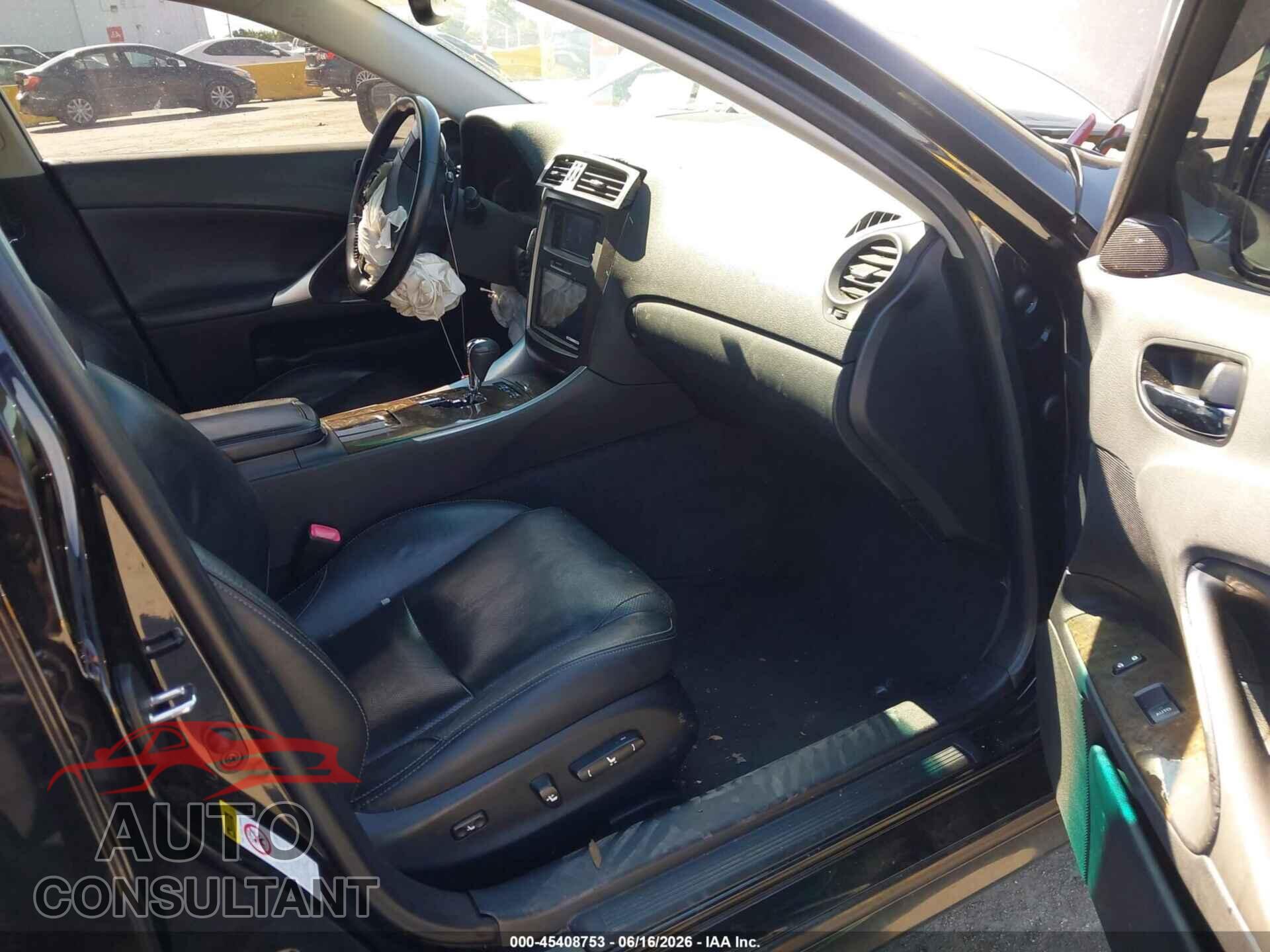 LEXUS IS 250 2010 - JTHBF5C24A5128424
