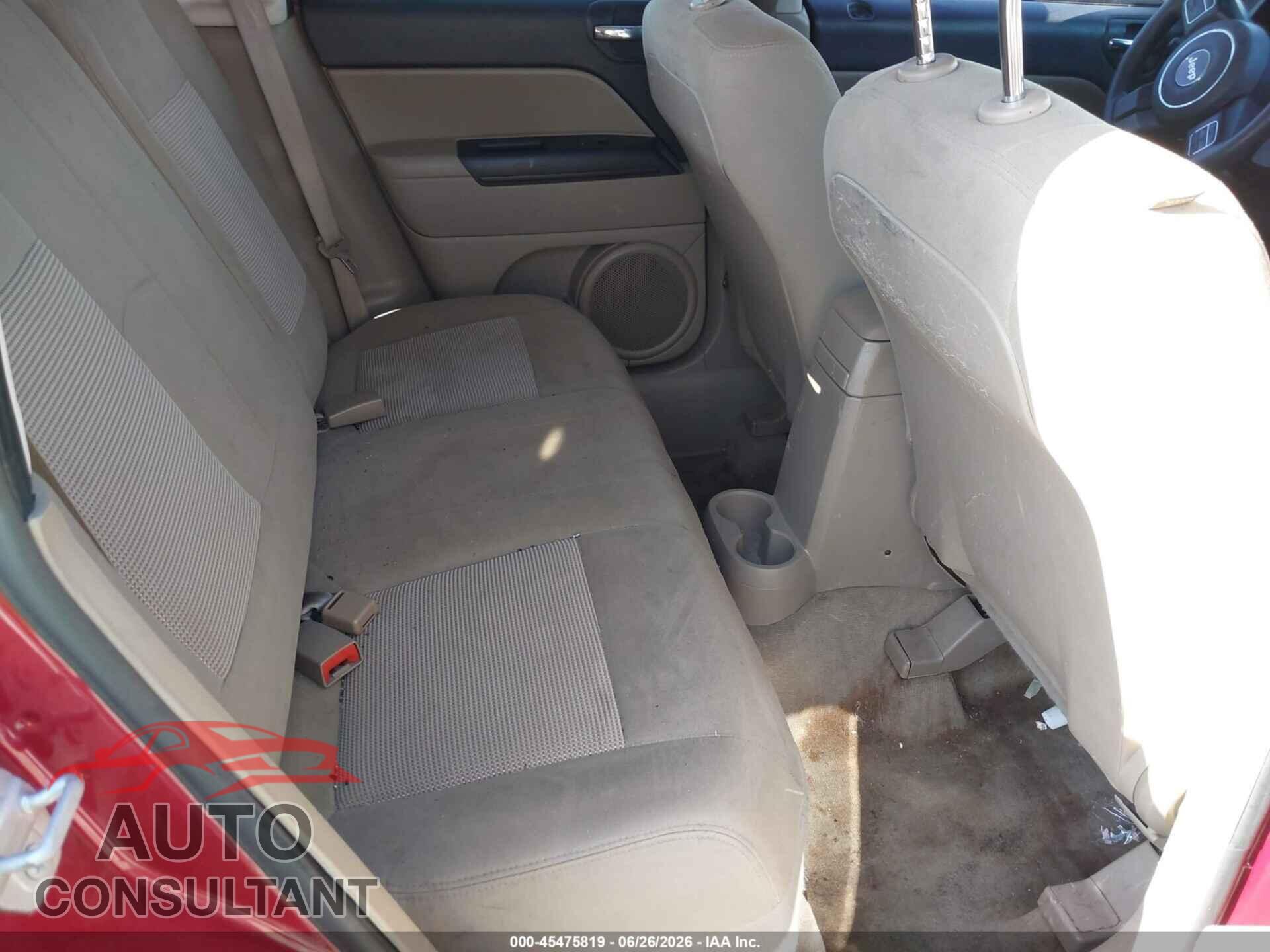 JEEP COMPASS 2017 - 1C4NJCBAXHD148171