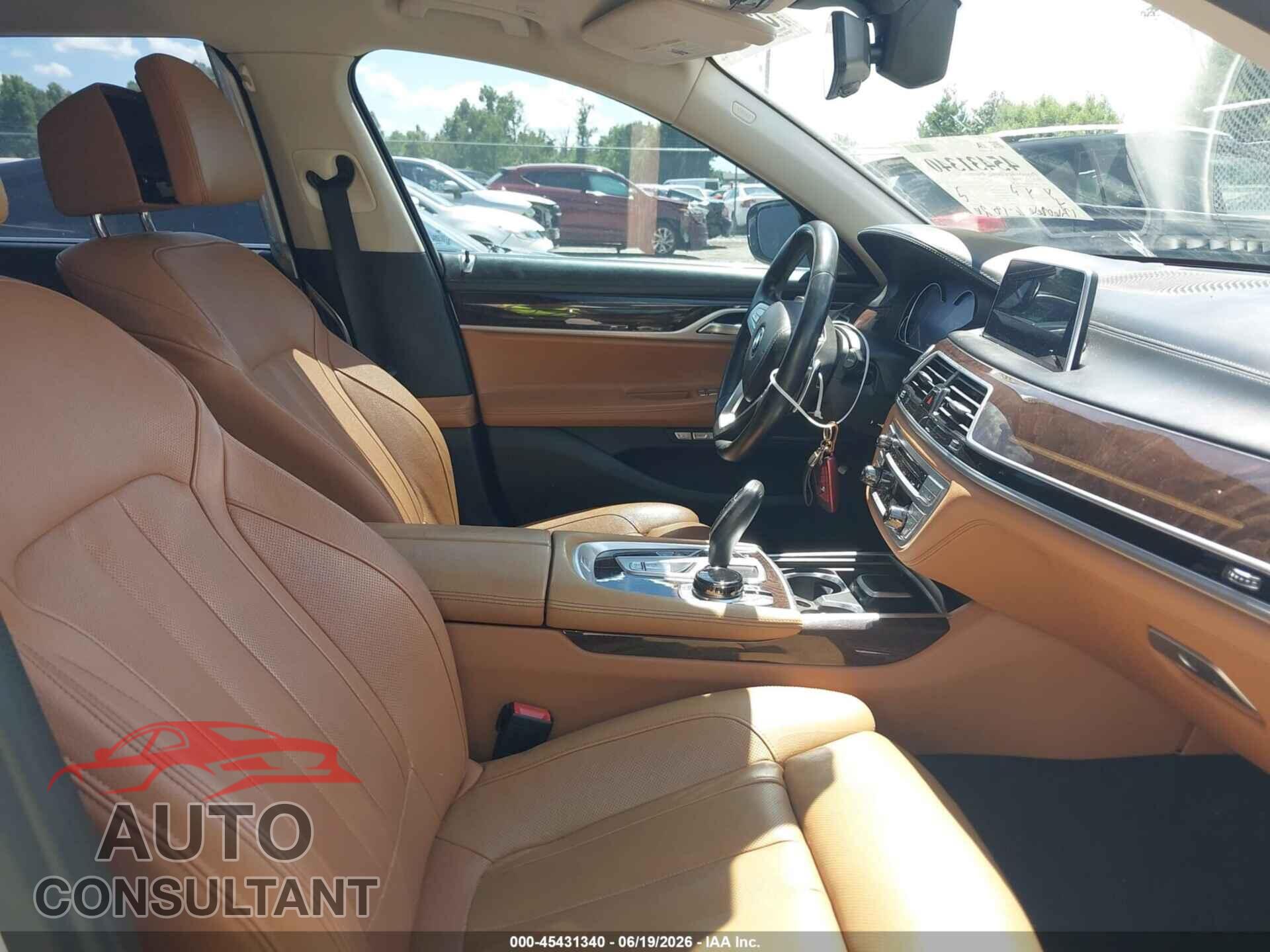 BMW 740I 2017 - WBA7E2C55HG740470