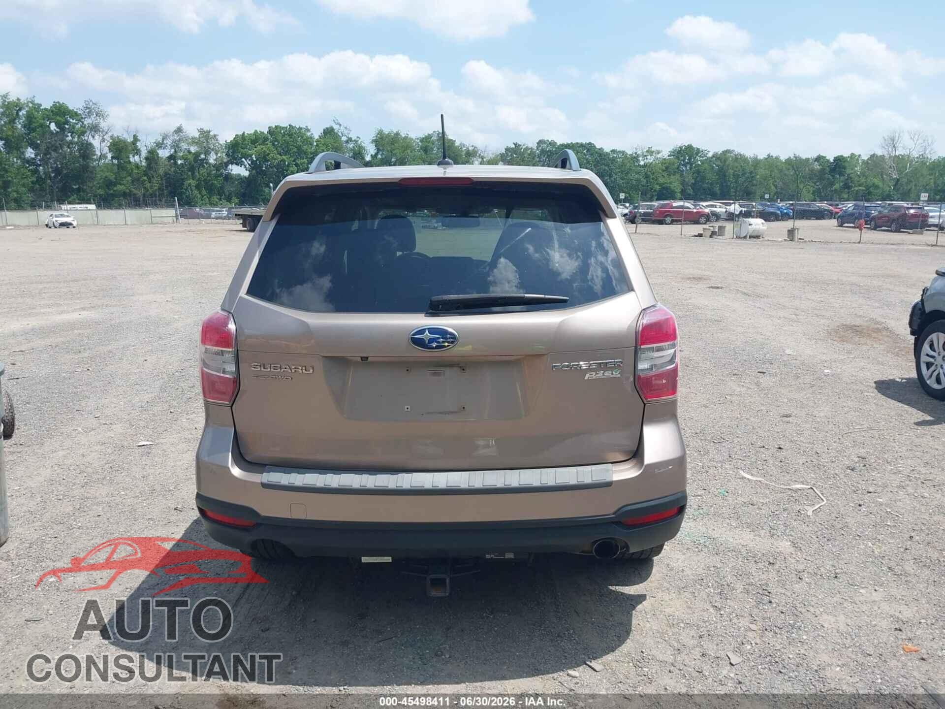 SUBARU FORESTER 2015 - JF2SJAUC4FH806841