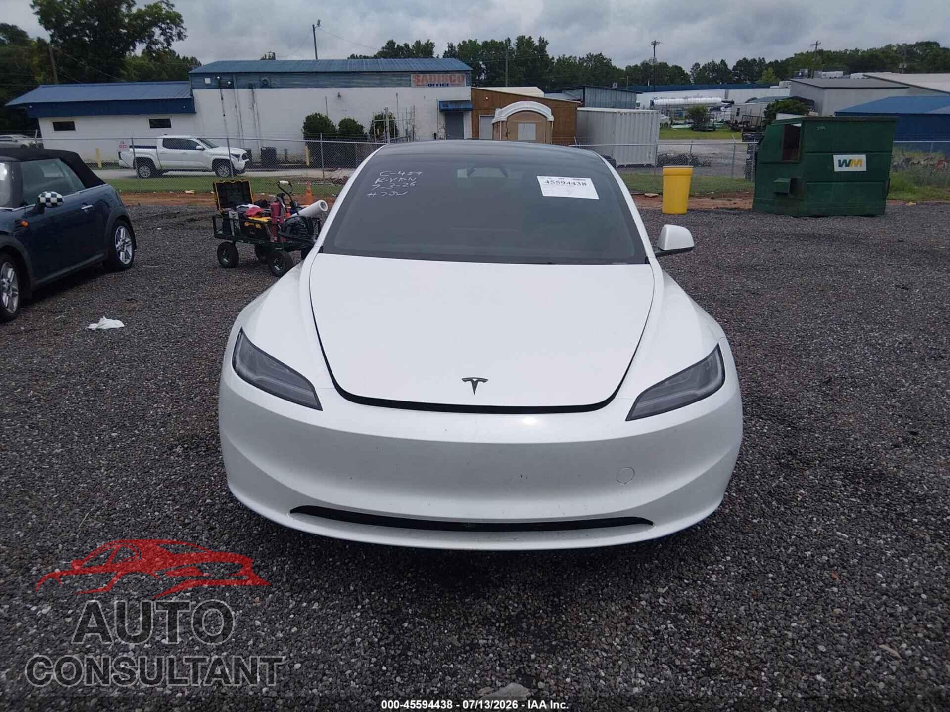 TESLA MODEL 3 2026 - 5YJ3E1EA5TF127421