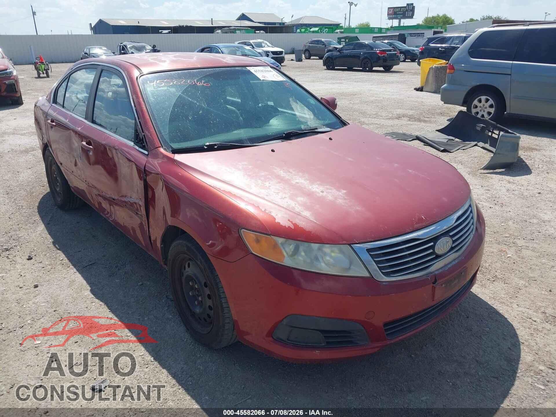 KIA OPTIMA 2010 - KNAGG4A86A5383403