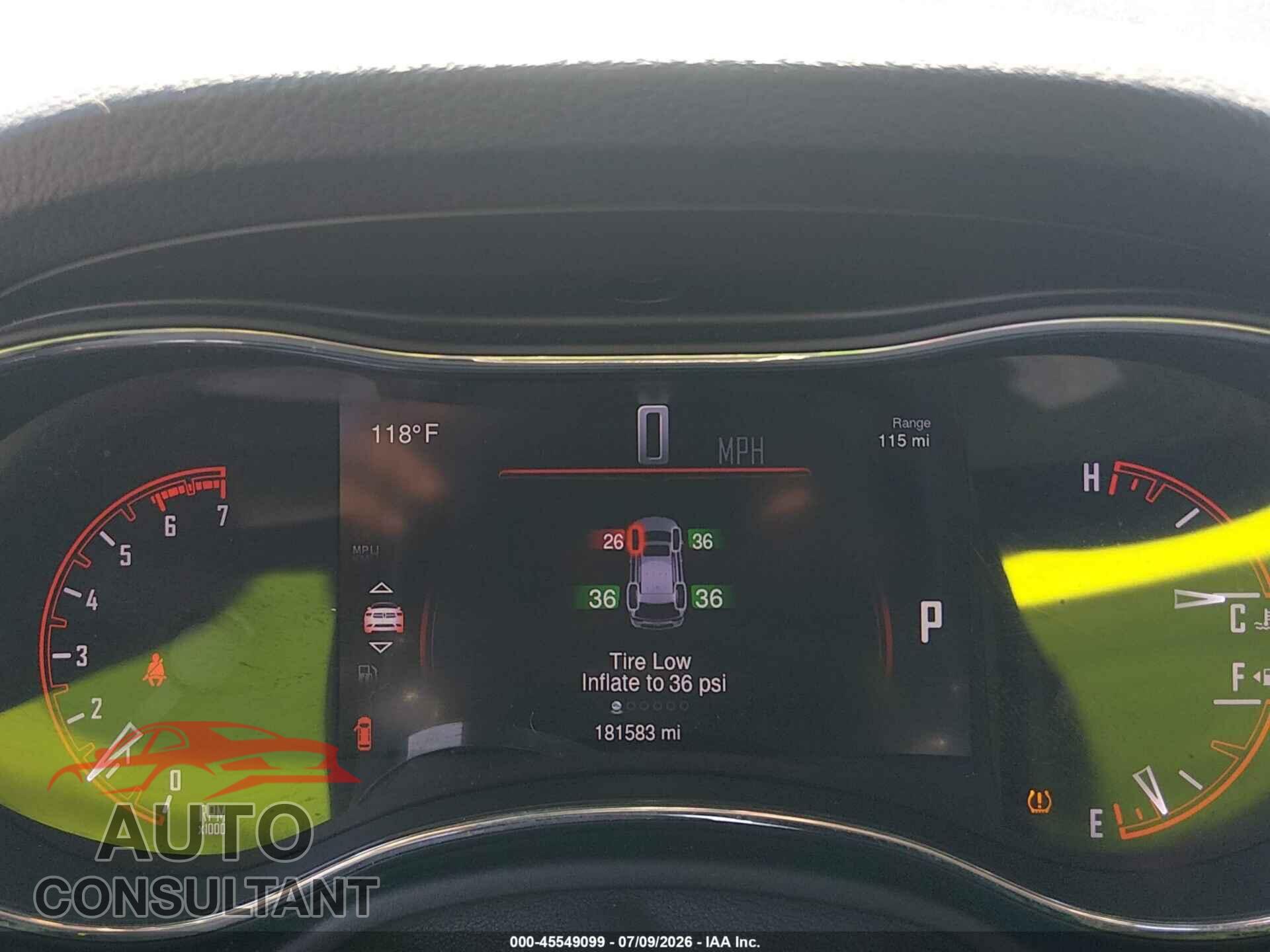DODGE DURANGO 2015 - 1C4SDJCT6FC908386