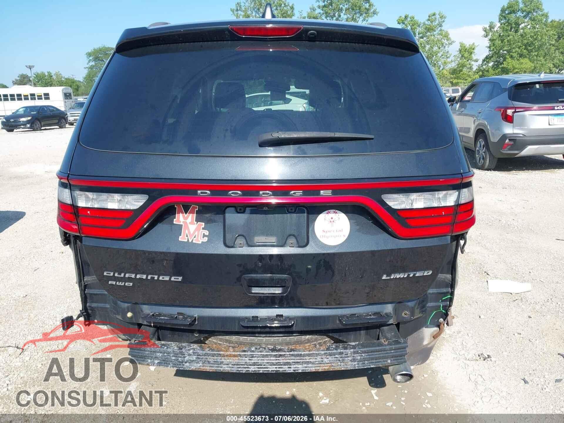 DODGE DURANGO 2016 - 1C4RDJDG2GC419694