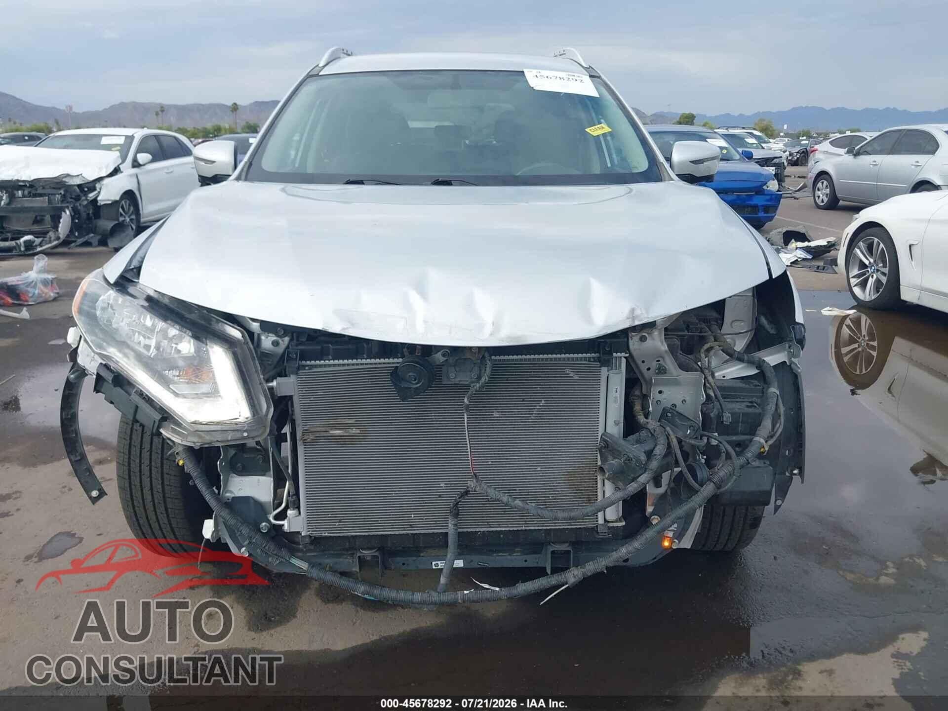 NISSAN ROGUE 2017 - KNMAT2MT2HP514141