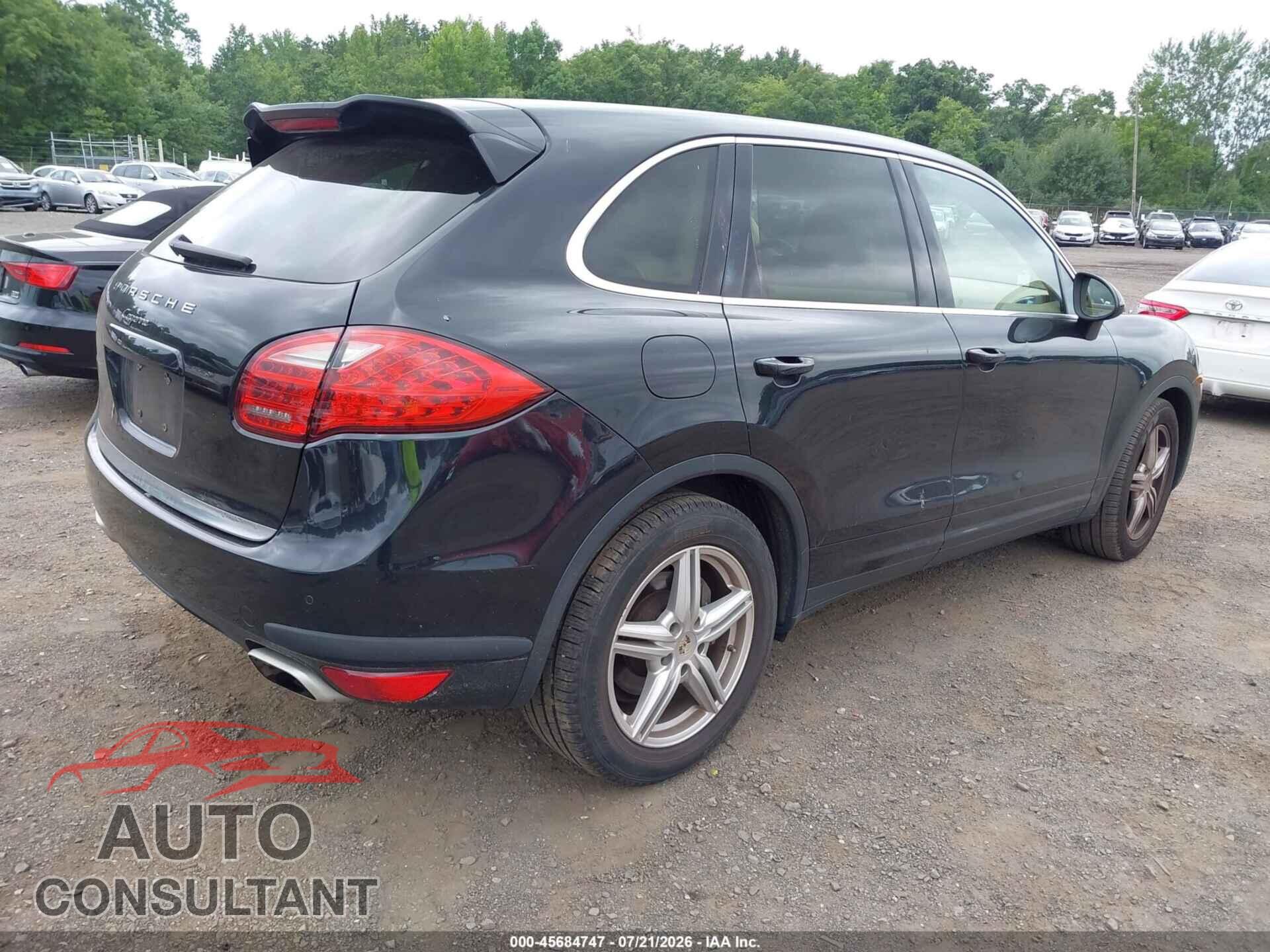 PORSCHE CAYENNE 2013 - WP1AA2A21DLA06826