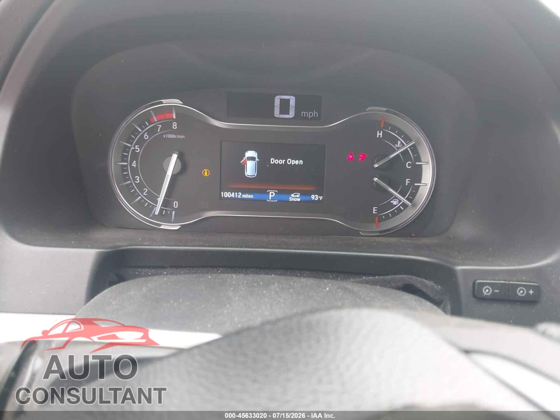 HONDA PILOT 2017 - 5FNYF5H39HB020533