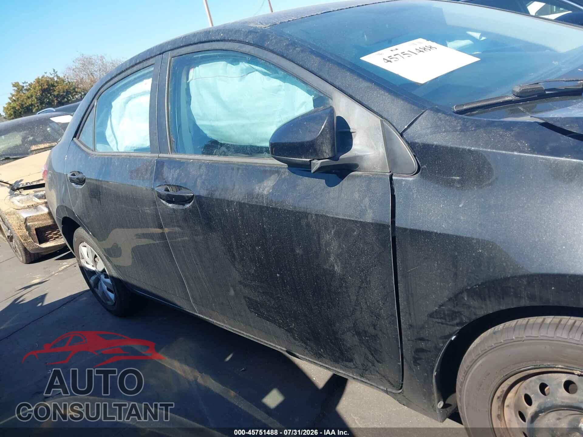 TOYOTA COROLLA 2014 - 2T1BURHE3EC075516