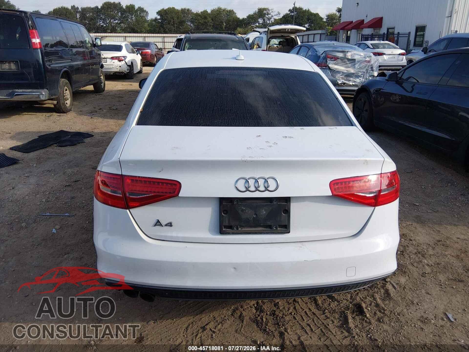 AUDI A4 2015 - WAUAFAFL1FA027332