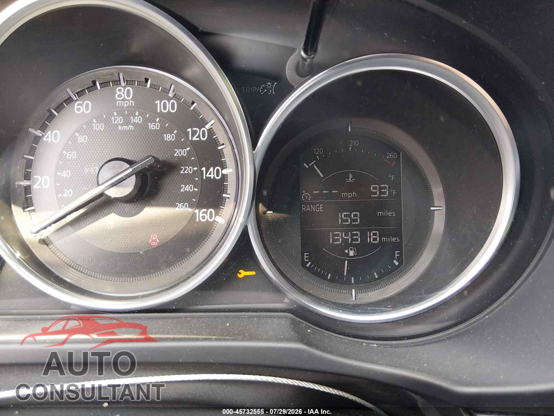 MAZDA CX-5 2017 - JM3KFBCL2H0134228