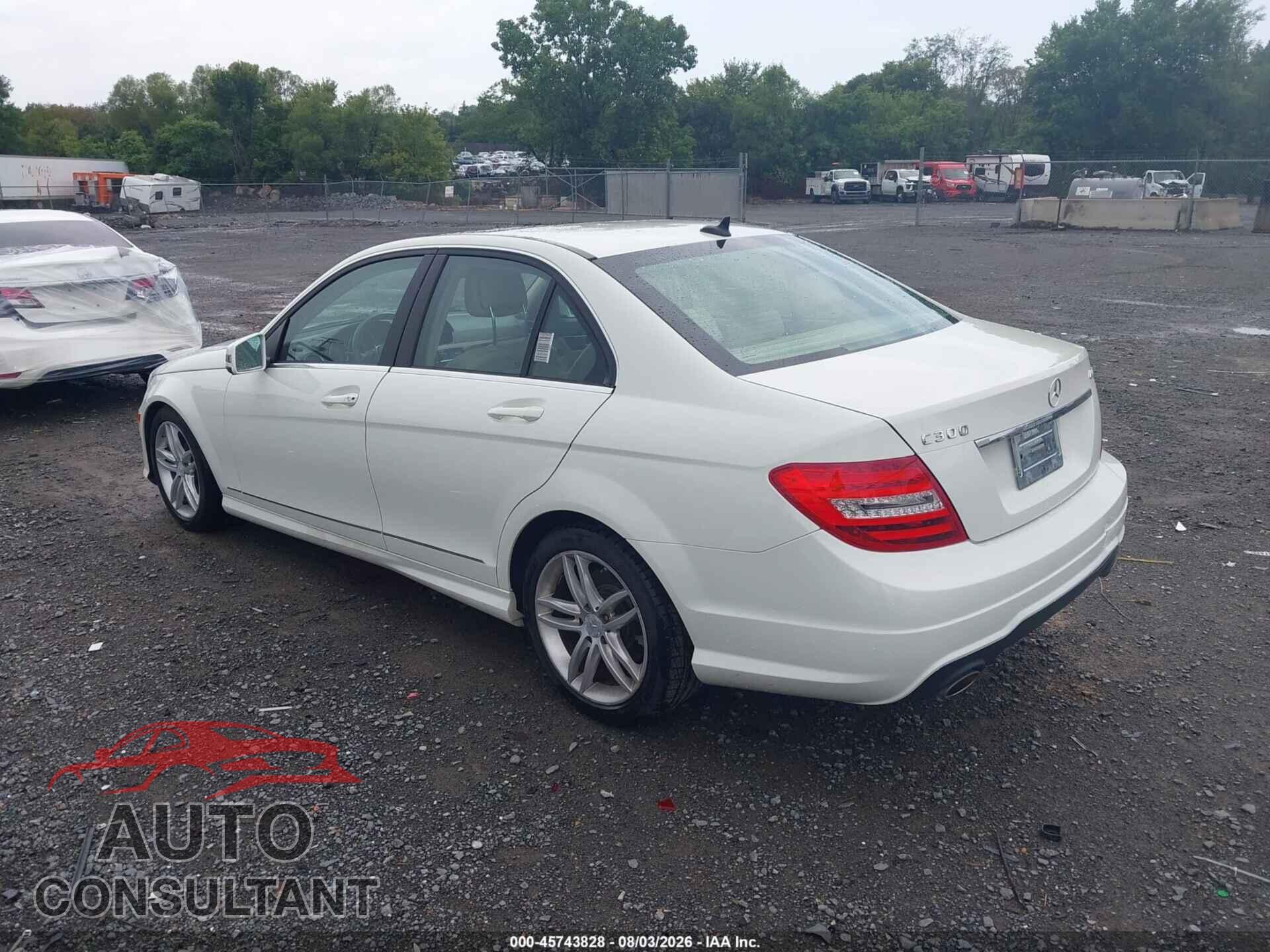 MERCEDES-BENZ C 300 2012 - WDDGF8BB2CR210874