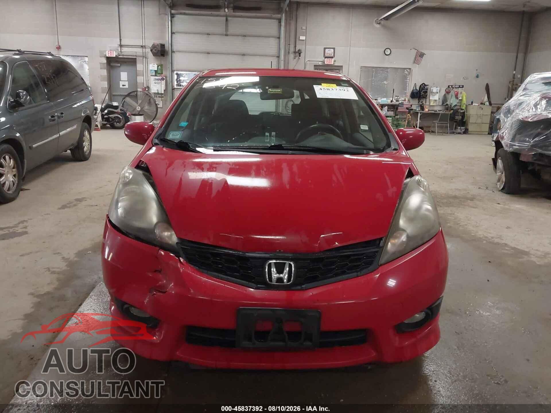 HONDA FIT 2013 - JHMGE8H59DC009507