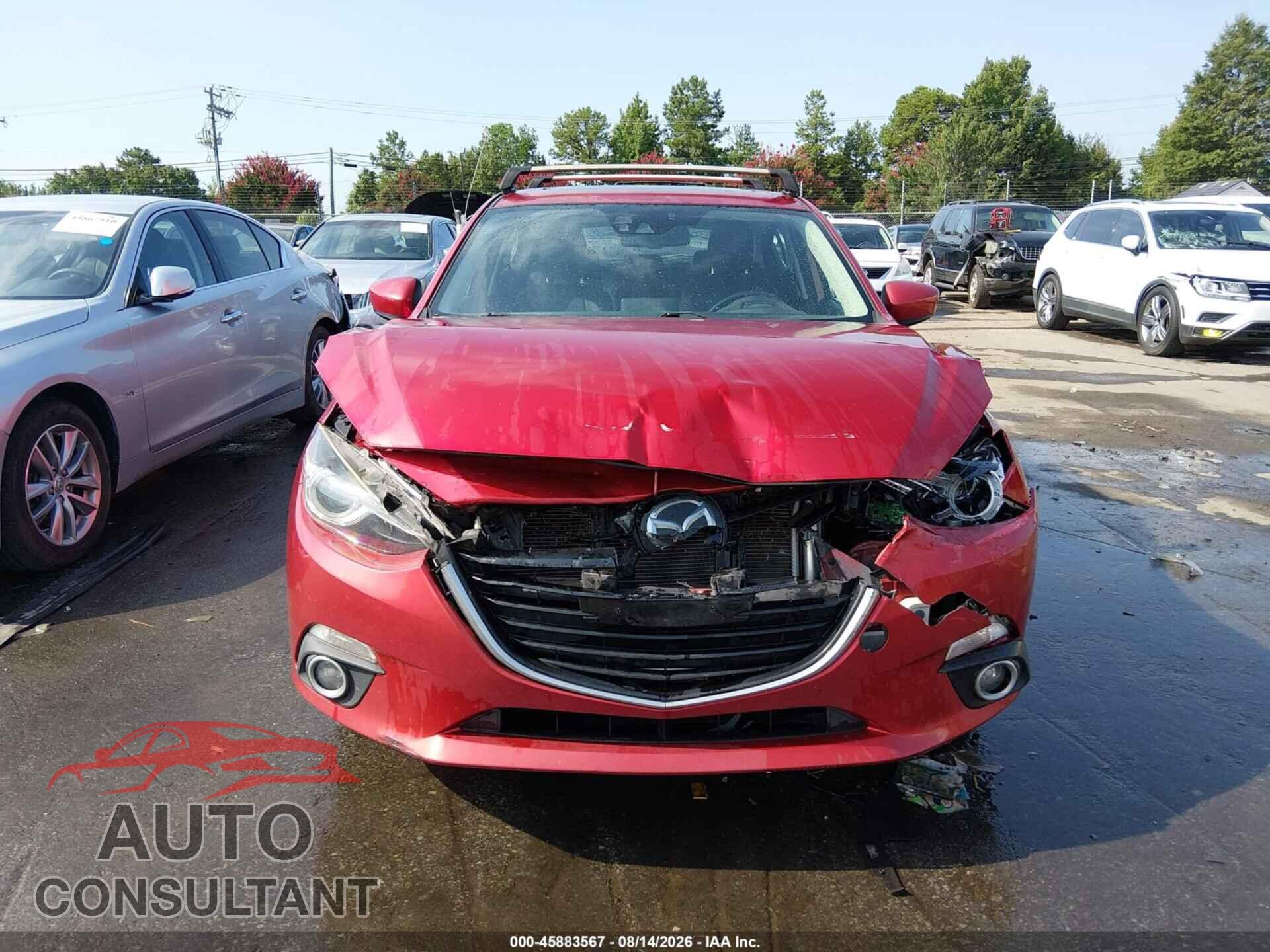 MAZDA MAZDA3 2014 - JM1BM1M3XE1162761