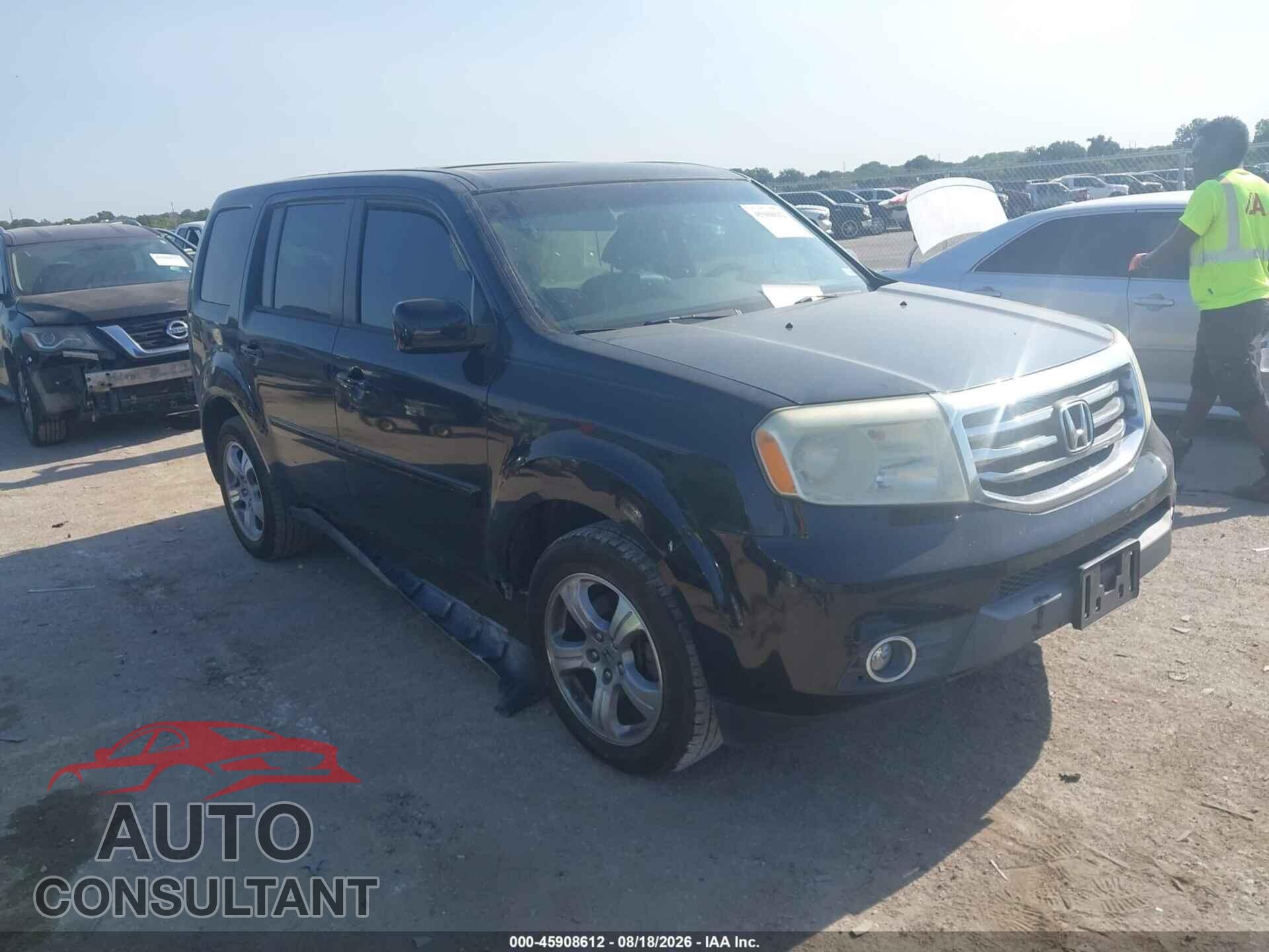 HONDA PILOT 2014 - 5FNYF3H53EB014230
