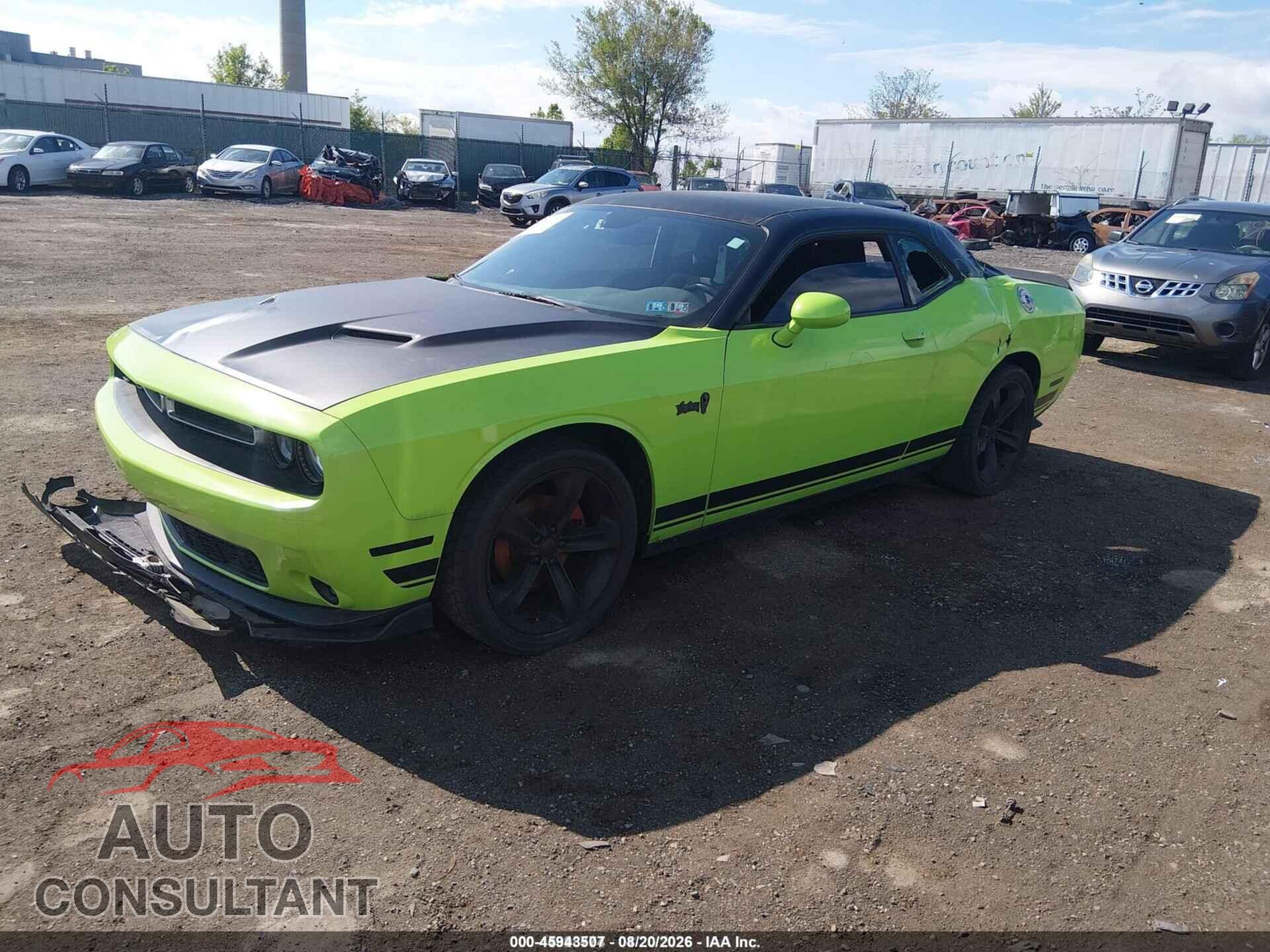DODGE CHALLENGER 2019 - 2C3CDZAG2KH634608