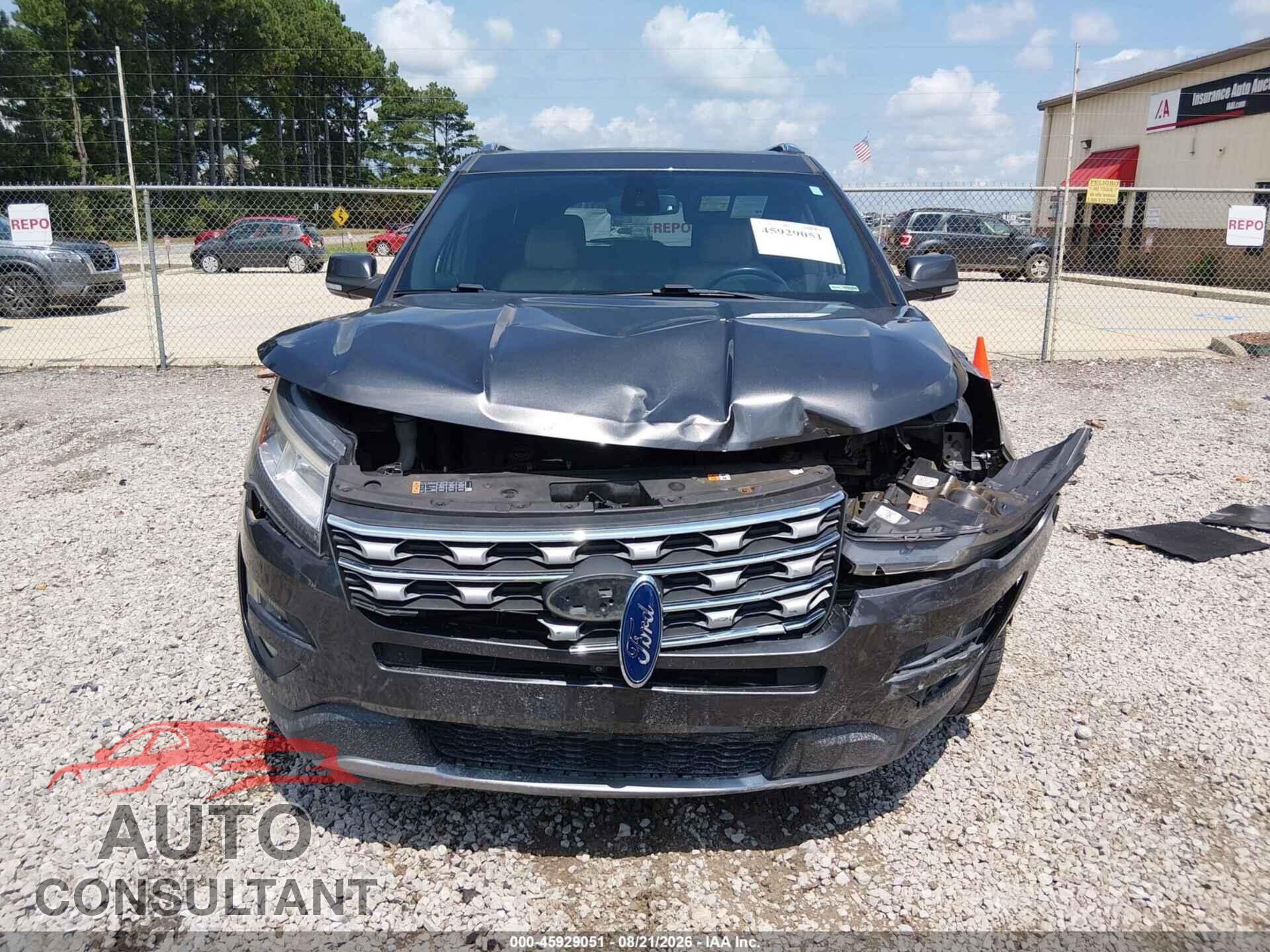 FORD EXPLORER 2017 - 1FM5K7F88HGD48195