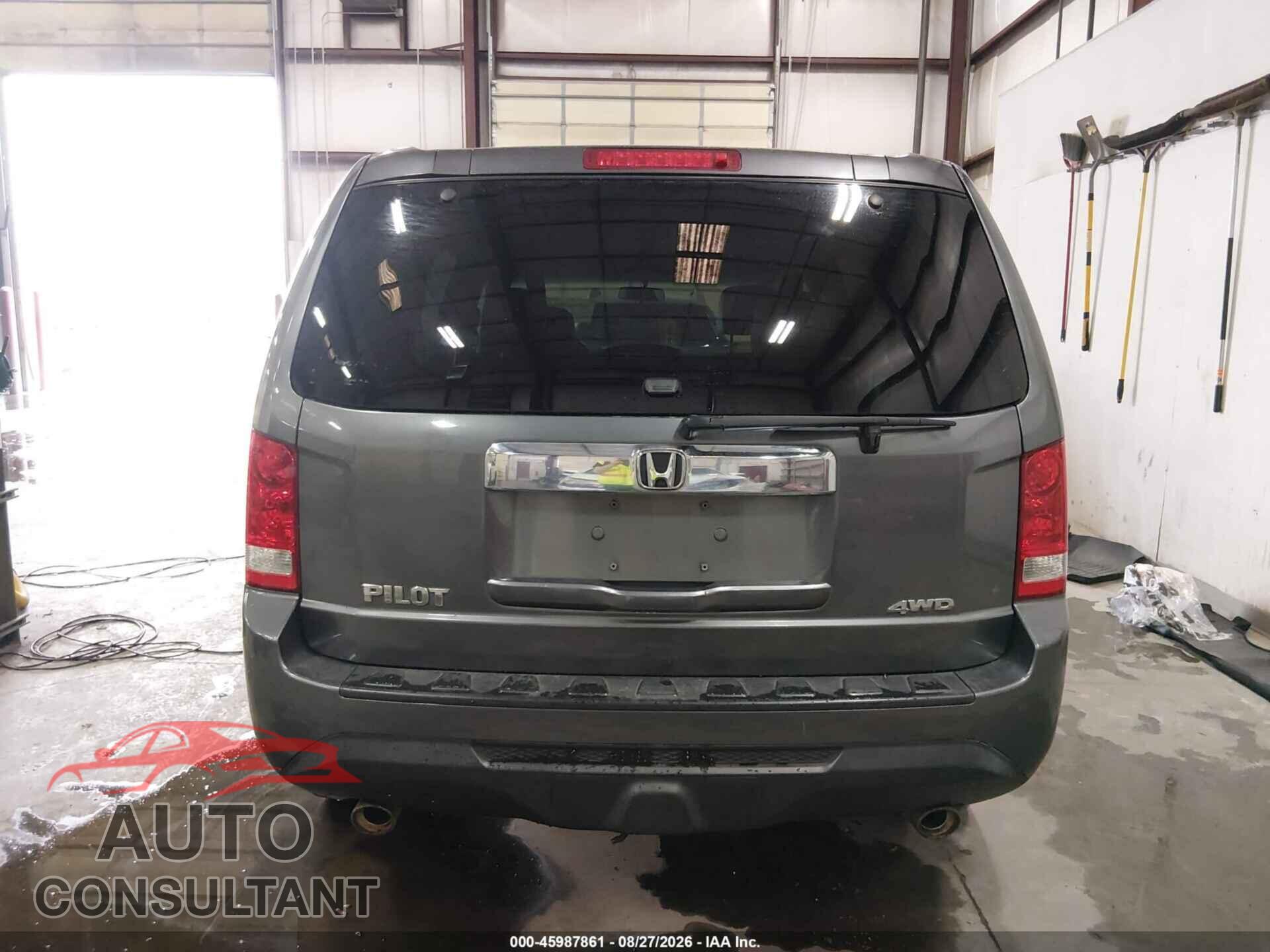 HONDA PILOT 2012 - 5FNYF4H45CB017933