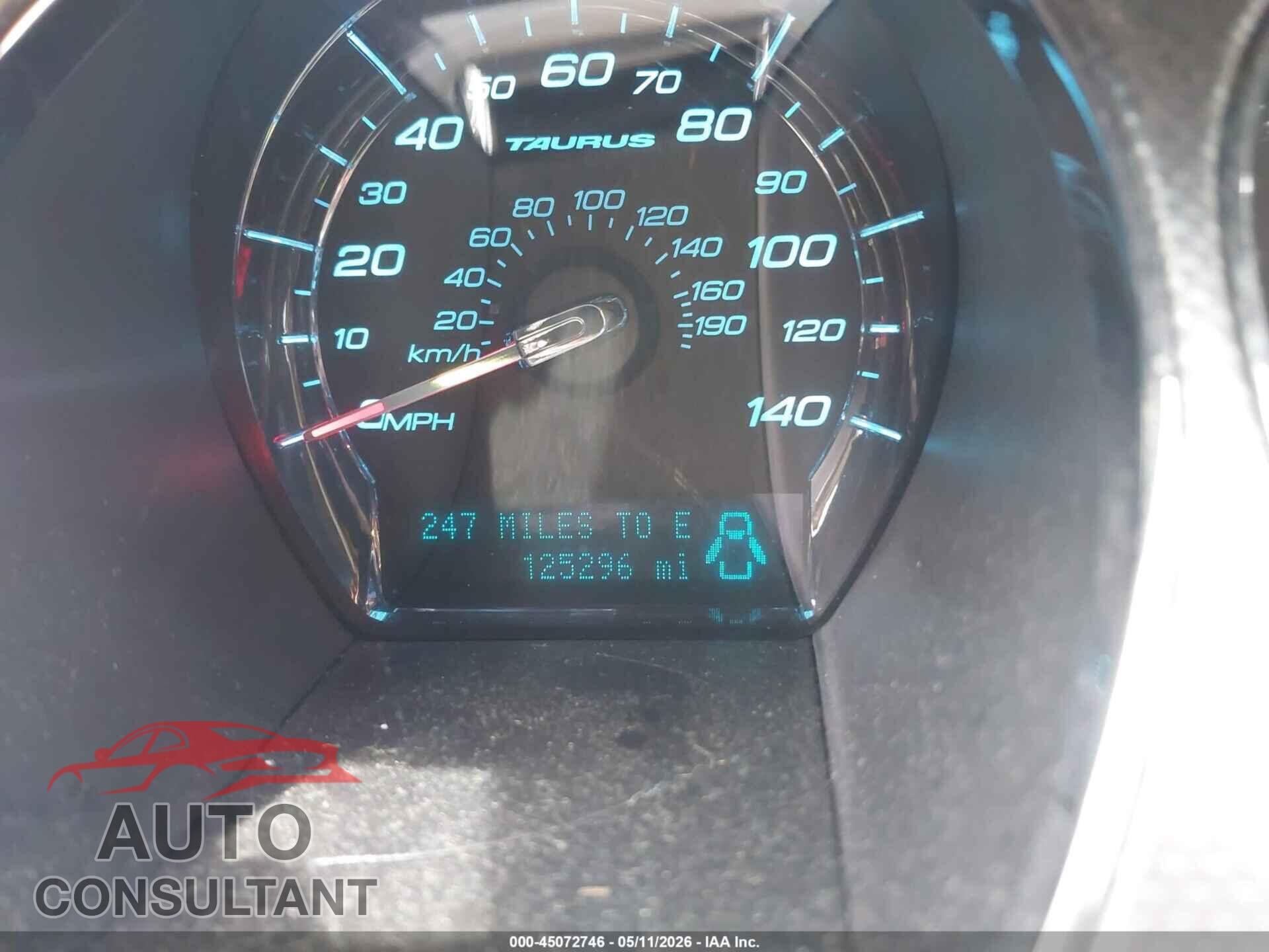 FORD TAURUS 2010 - 1FAHP2EW4AG131079