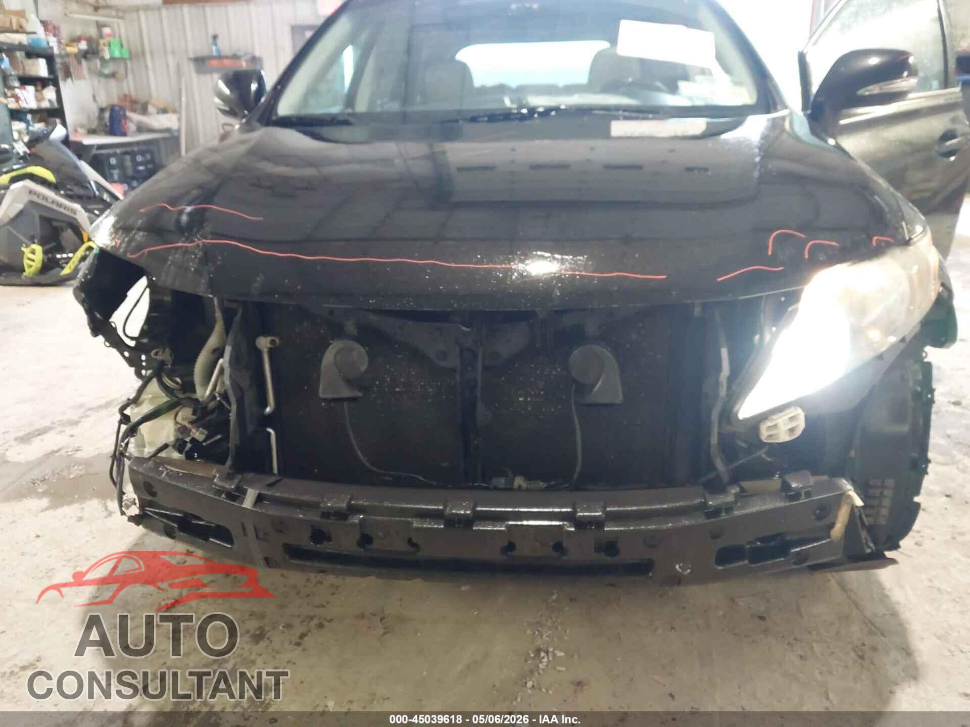 LEXUS RX 350 2011 - 2T2BK1BA2BC084051