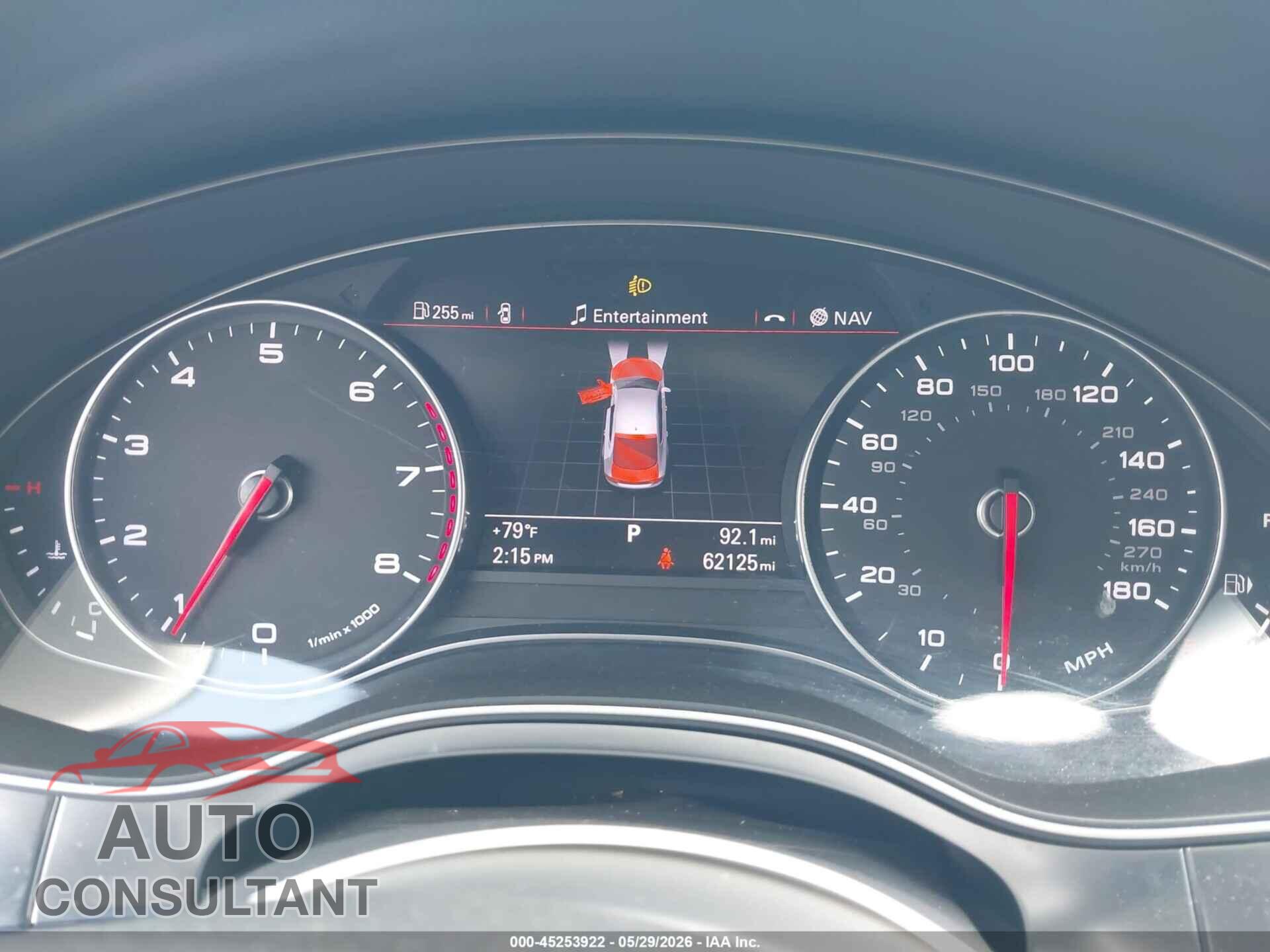 AUDI A7 2012 - WAUSGAFC7CN002196