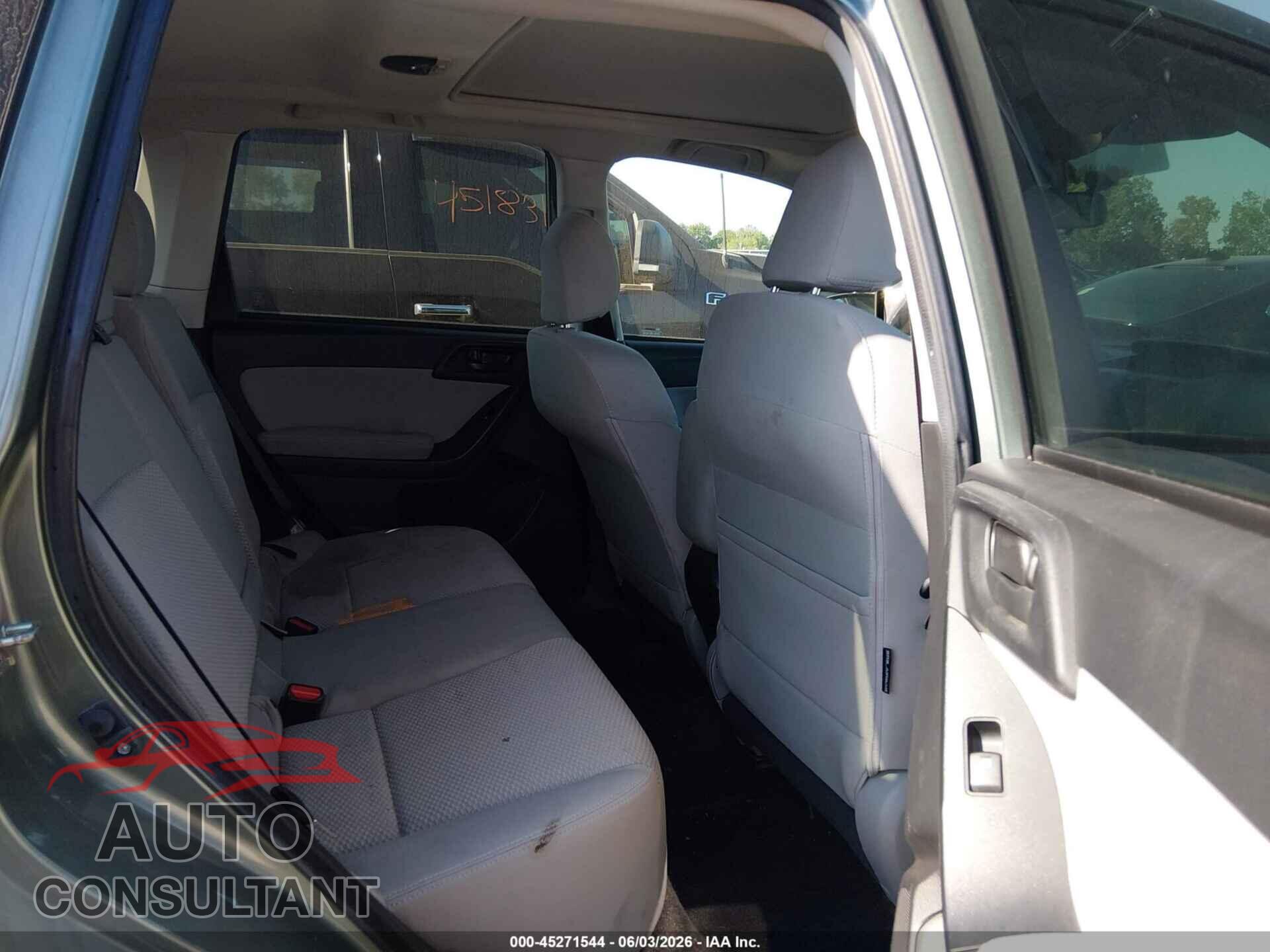 SUBARU FORESTER 2015 - JF2SJADC8FH405082