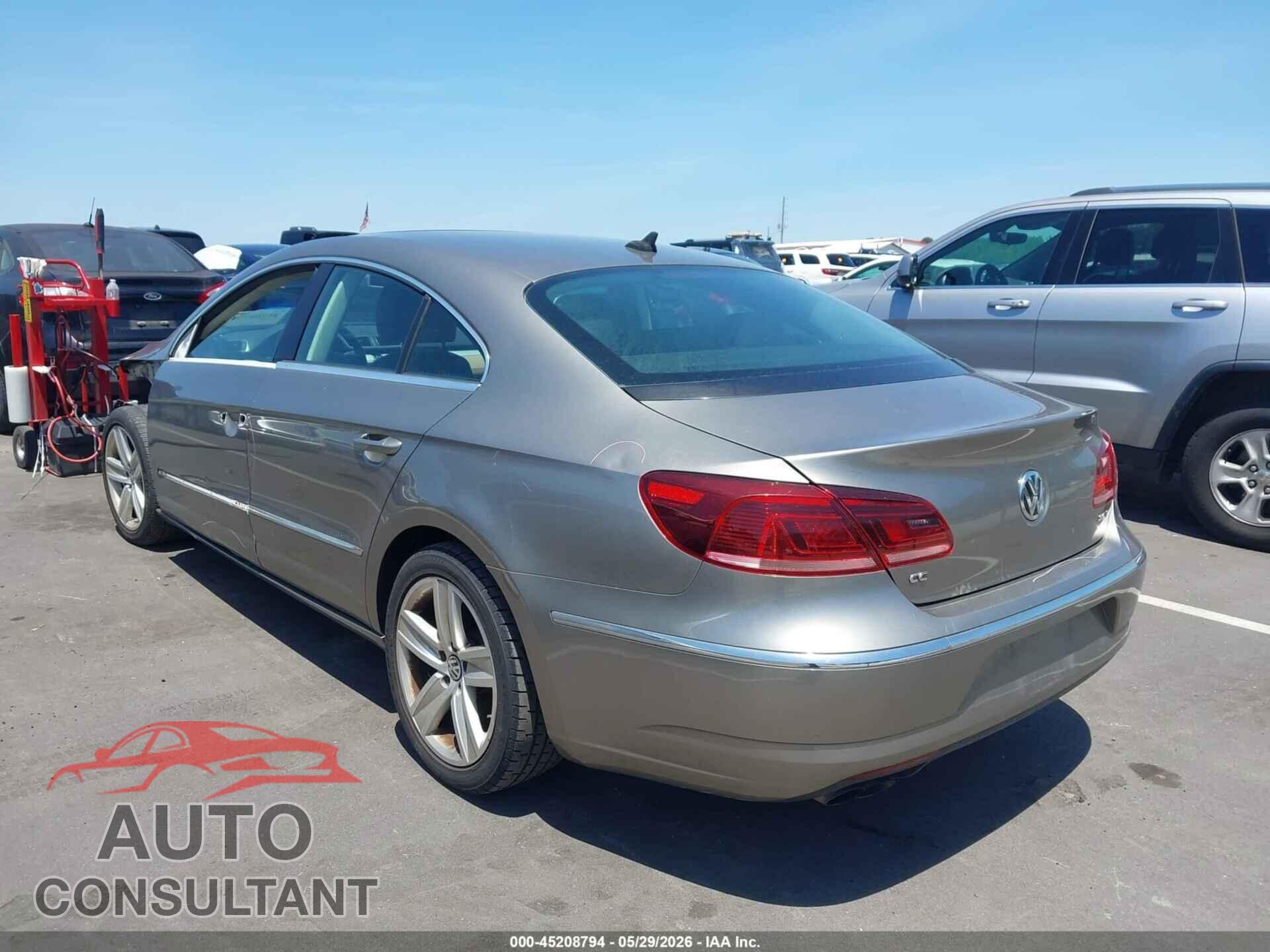 VOLKSWAGEN CC 2014 - WVWBN7AN6EE501837