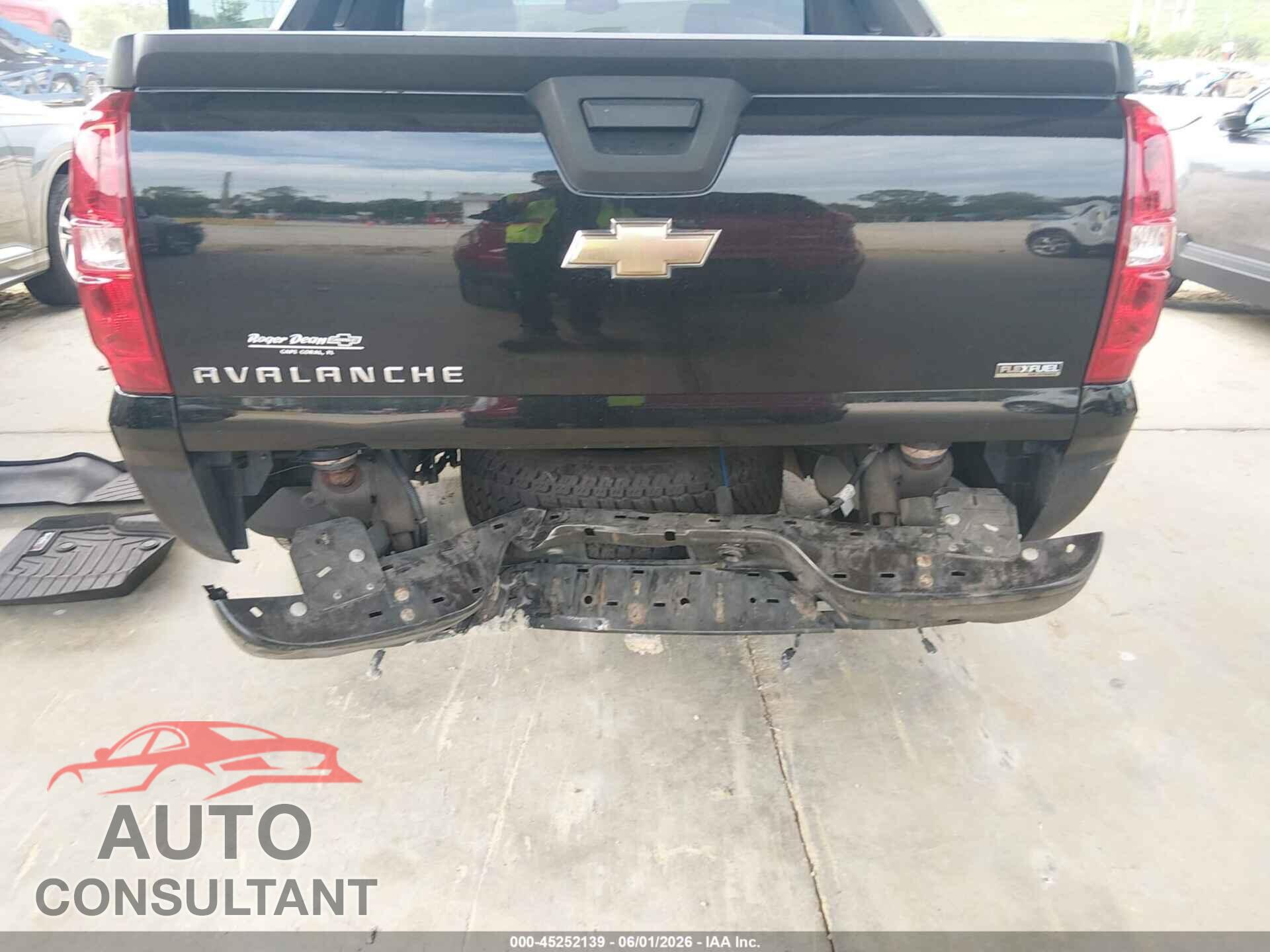 CHEVROLET AVALANCHE 1500 2009 - 3GNFK32019G220136