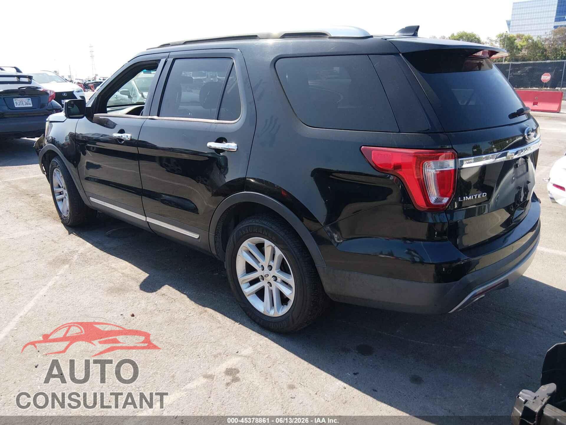 FORD EXPLORER 2016 - 1FM5K7F89GGC14343
