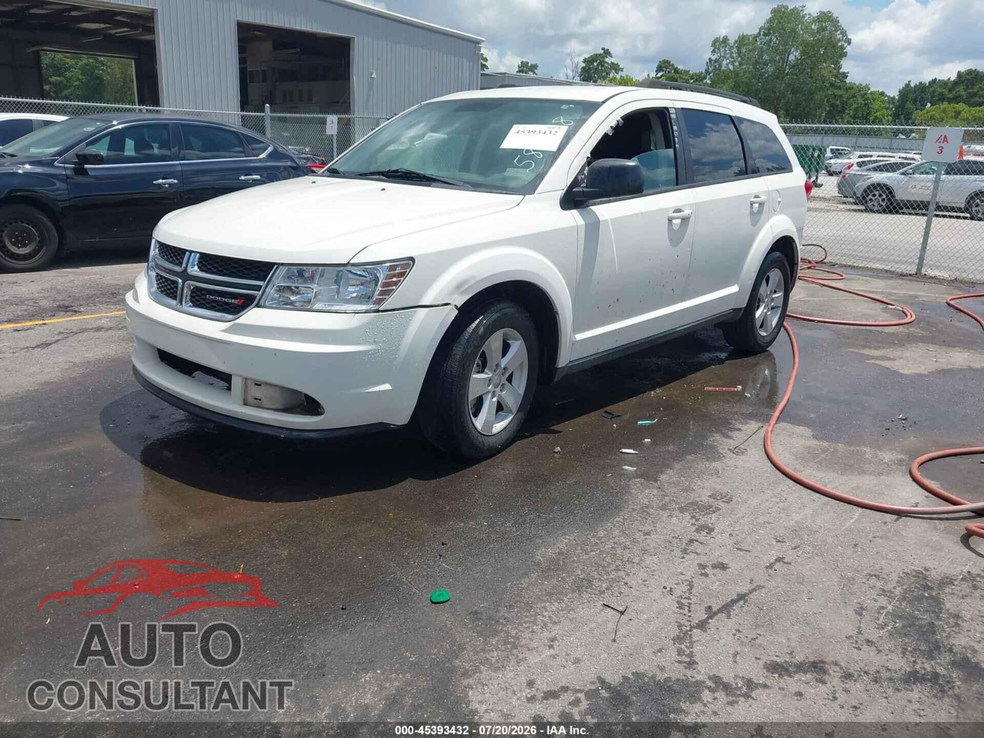 DODGE JOURNEY 2013 - 3C4PDCAB3DT584228