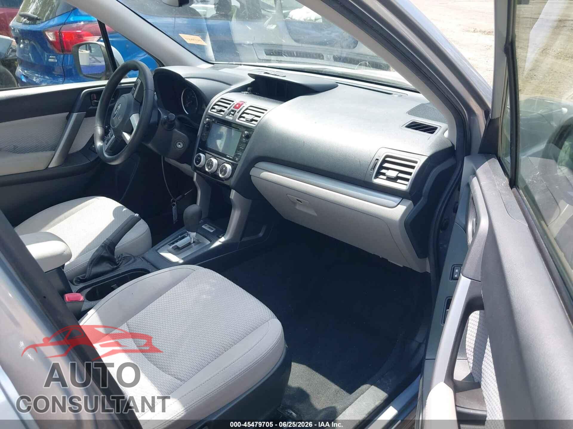 SUBARU FORESTER 2017 - JF2SJAEC6HH408502