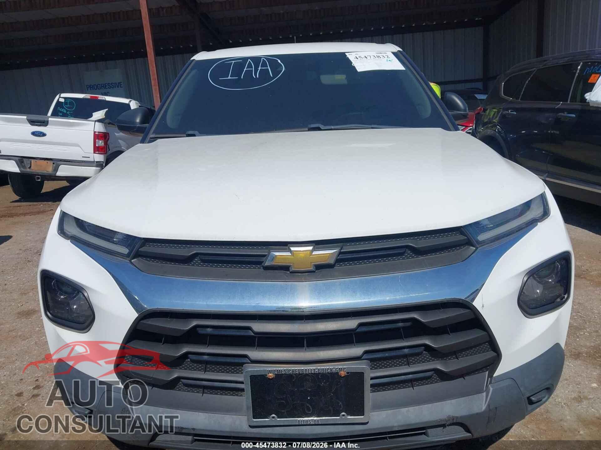 CHEVROLET TRAILBLAZER 2021 - KL79MMS26MB012355