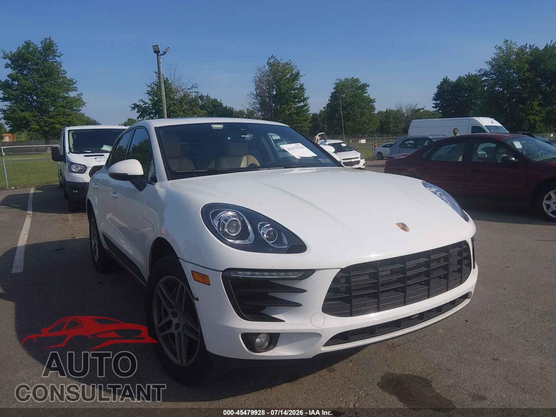 PORSCHE MACAN 2018 - WP1AA2A50JLB03991