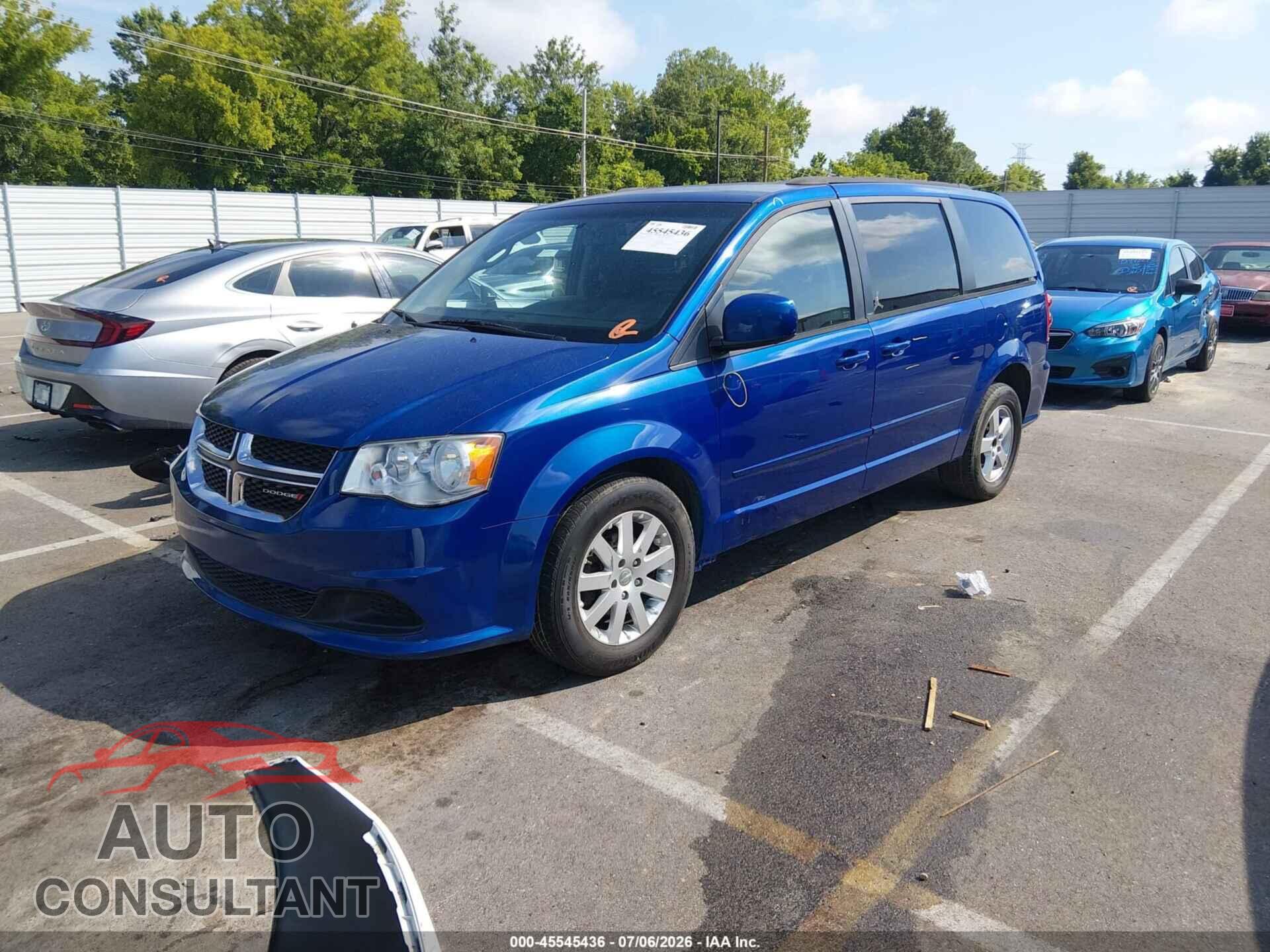 DODGE GRAND CARAVAN 2013 - 2C4RDGCG7DR651327