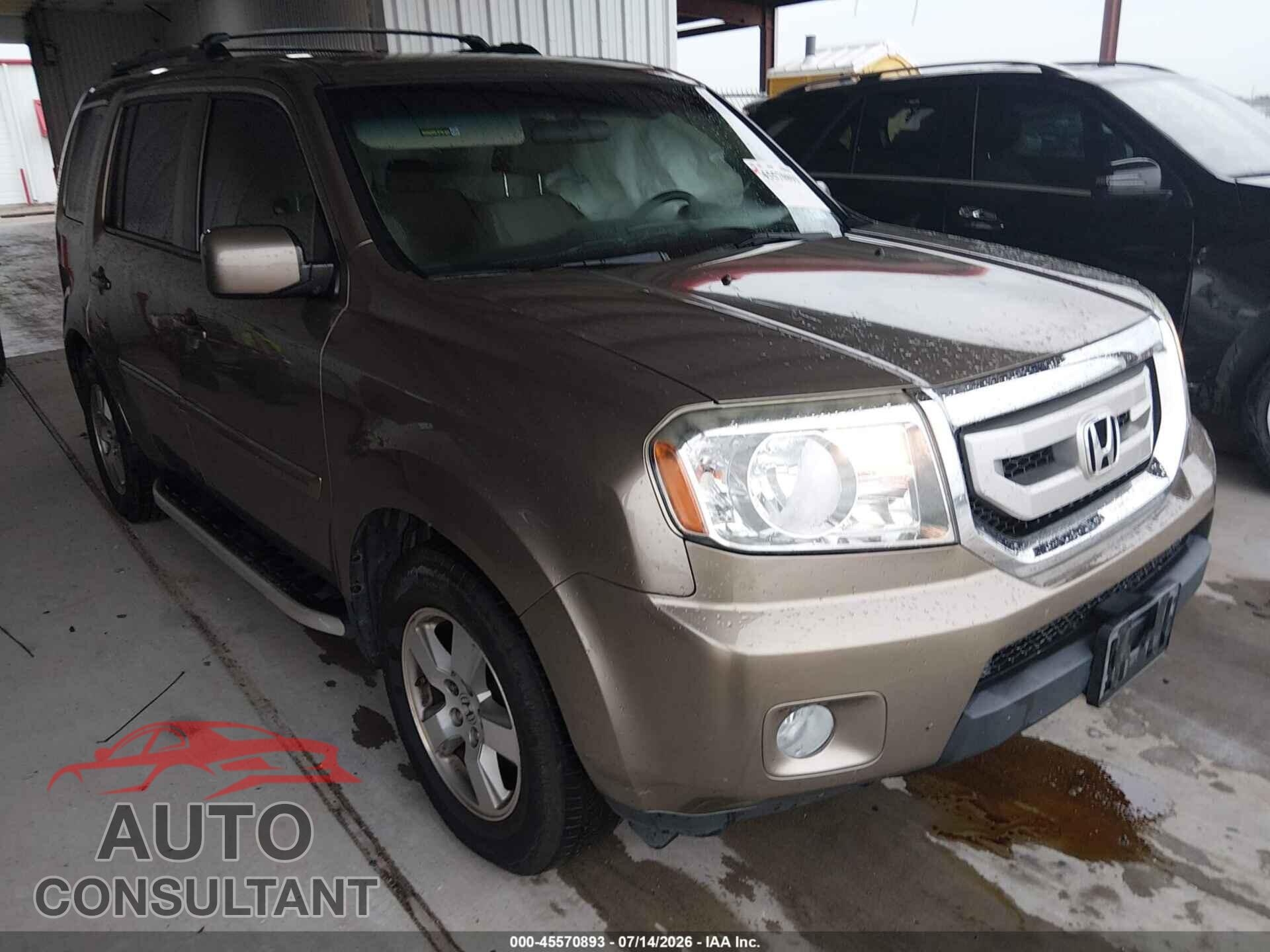 HONDA PILOT 2011 - 5FNYF3H43BB028227