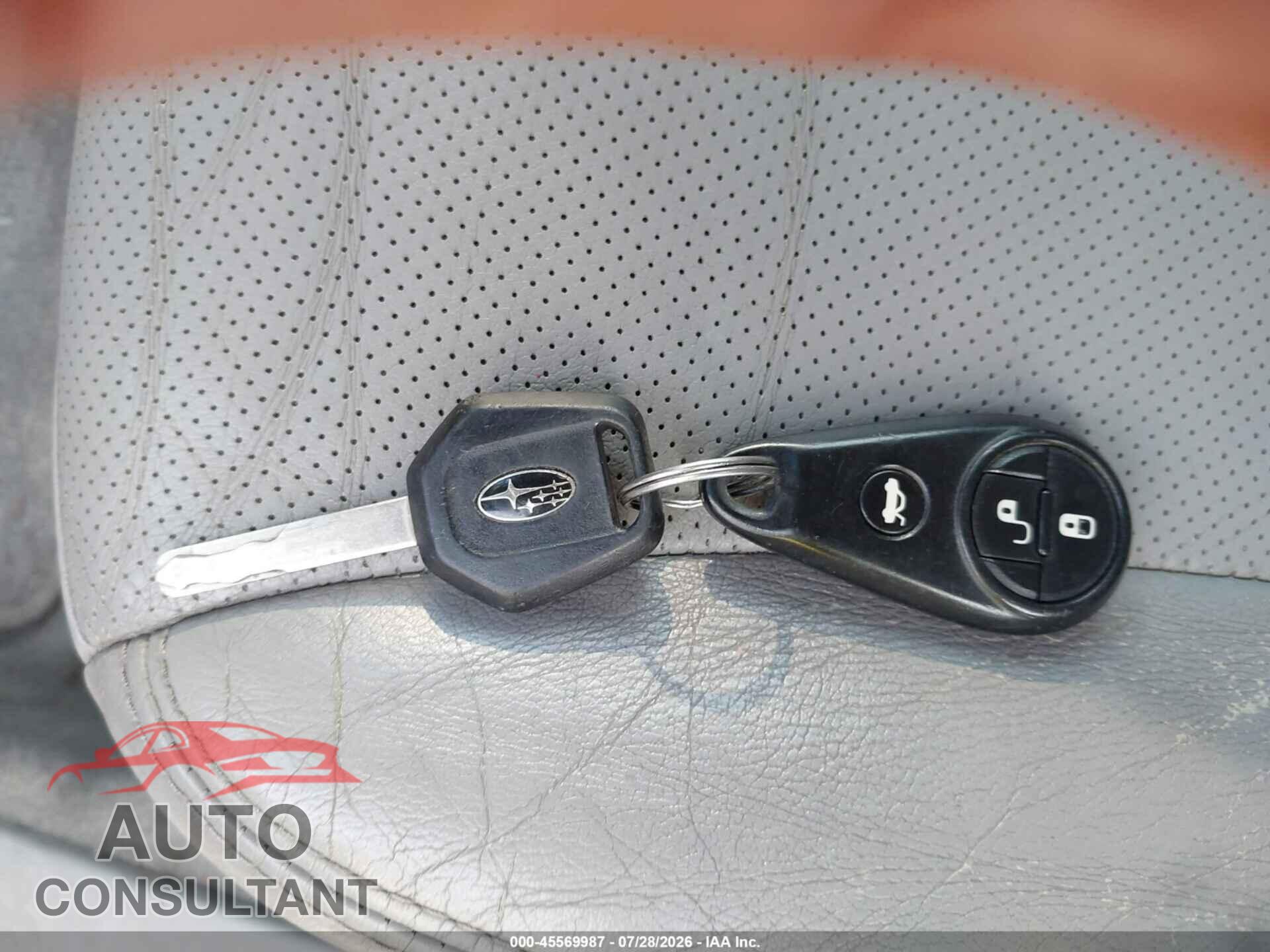 SUBARU FORESTER 2010 - JF2SH6DC1AH740895