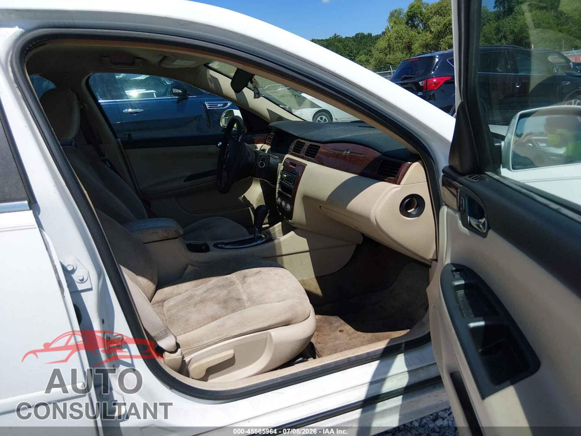 CHEVROLET IMPALA 2011 - 2G1WF5EK4B1113465