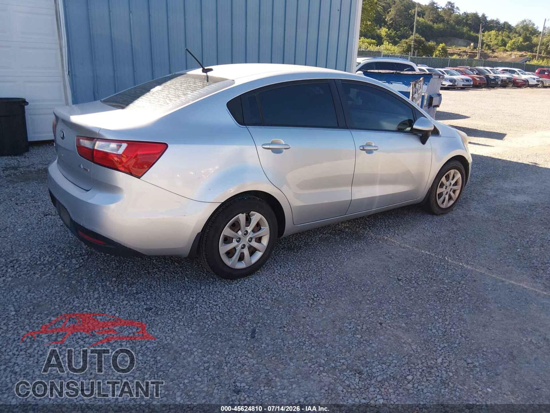 KIA RIO 2015 - KNADM4A31F6529370