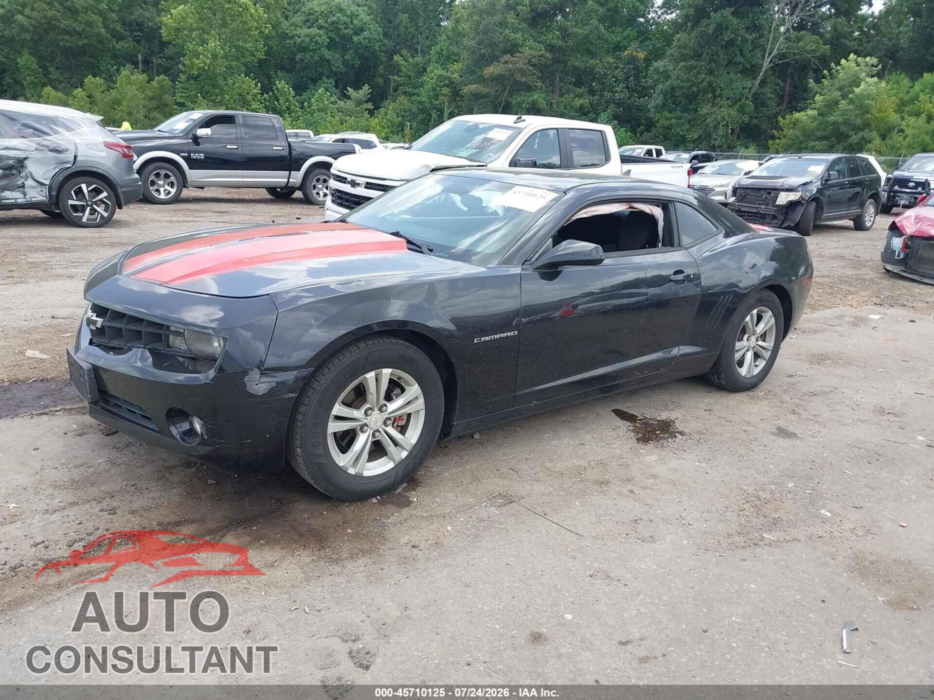 CHEVROLET CAMARO 2012 - 2G1FB1E37C9167424