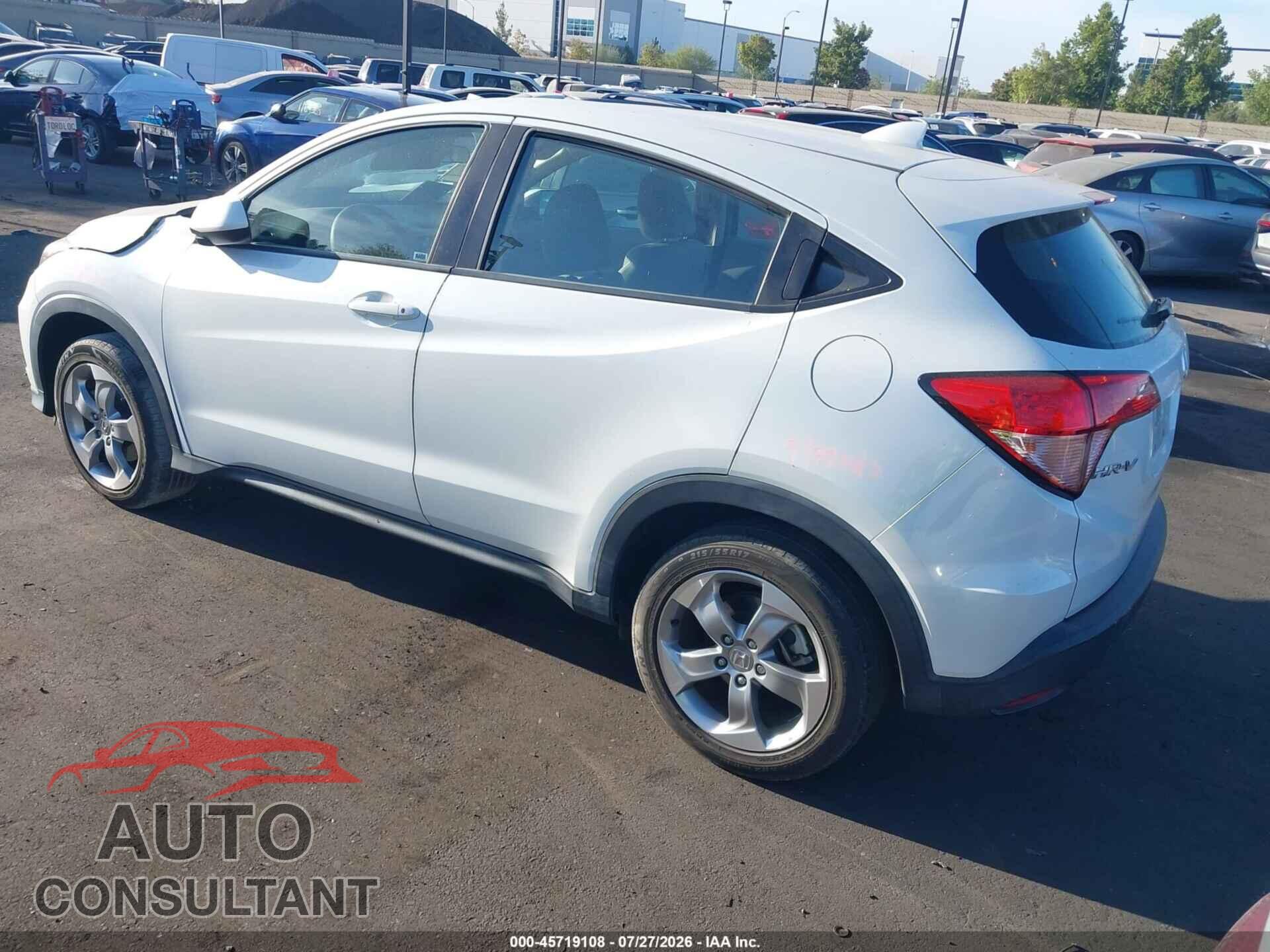 HONDA HR-V 2017 - 3CZRU5H37HM720731