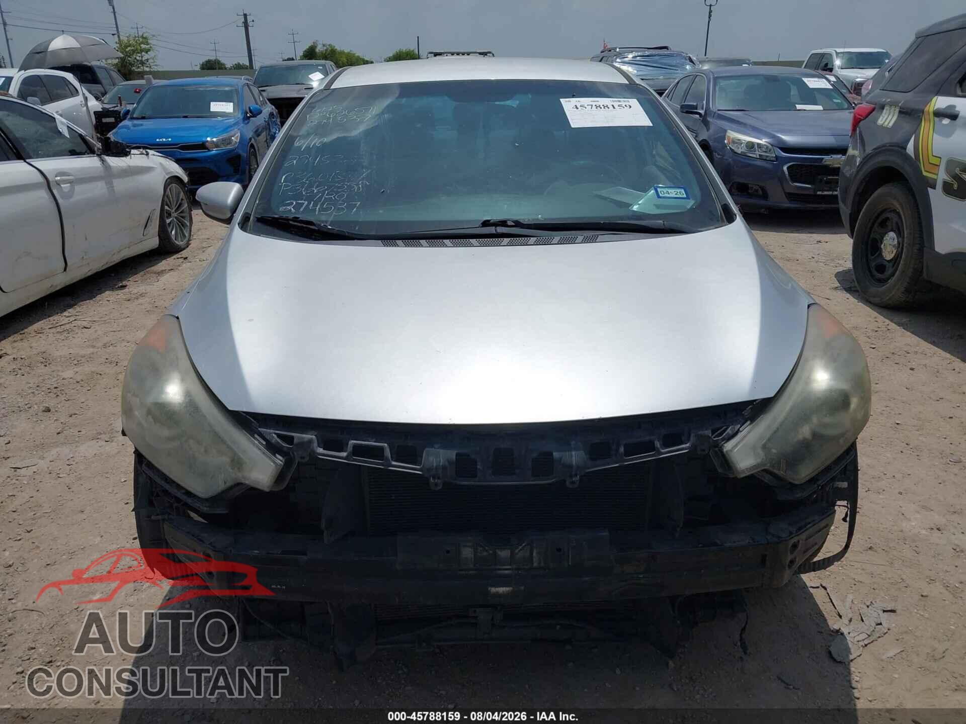 KIA FORTE 2015 - KNAFX4A84F5274537
