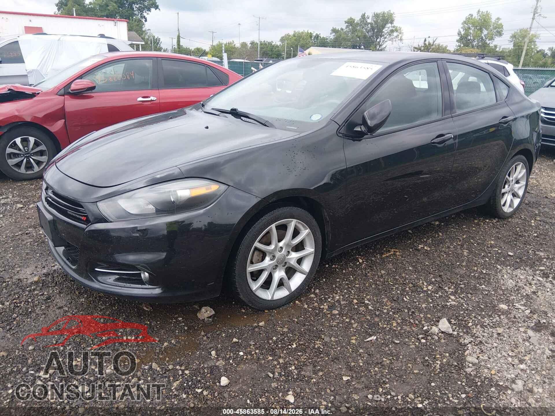 DODGE DART 2013 - 1C3CDFBA3DD329613