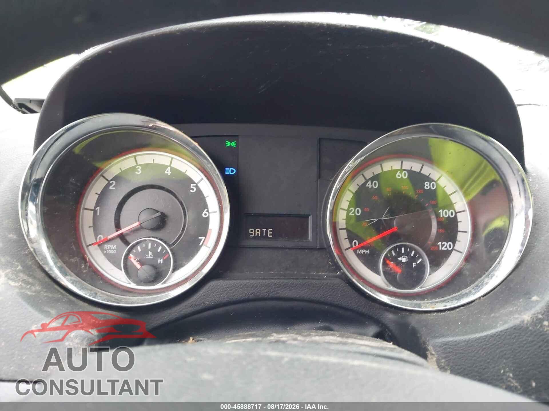 DODGE GRAND CARAVAN 2013 - 2C4RDGBG4DR654316