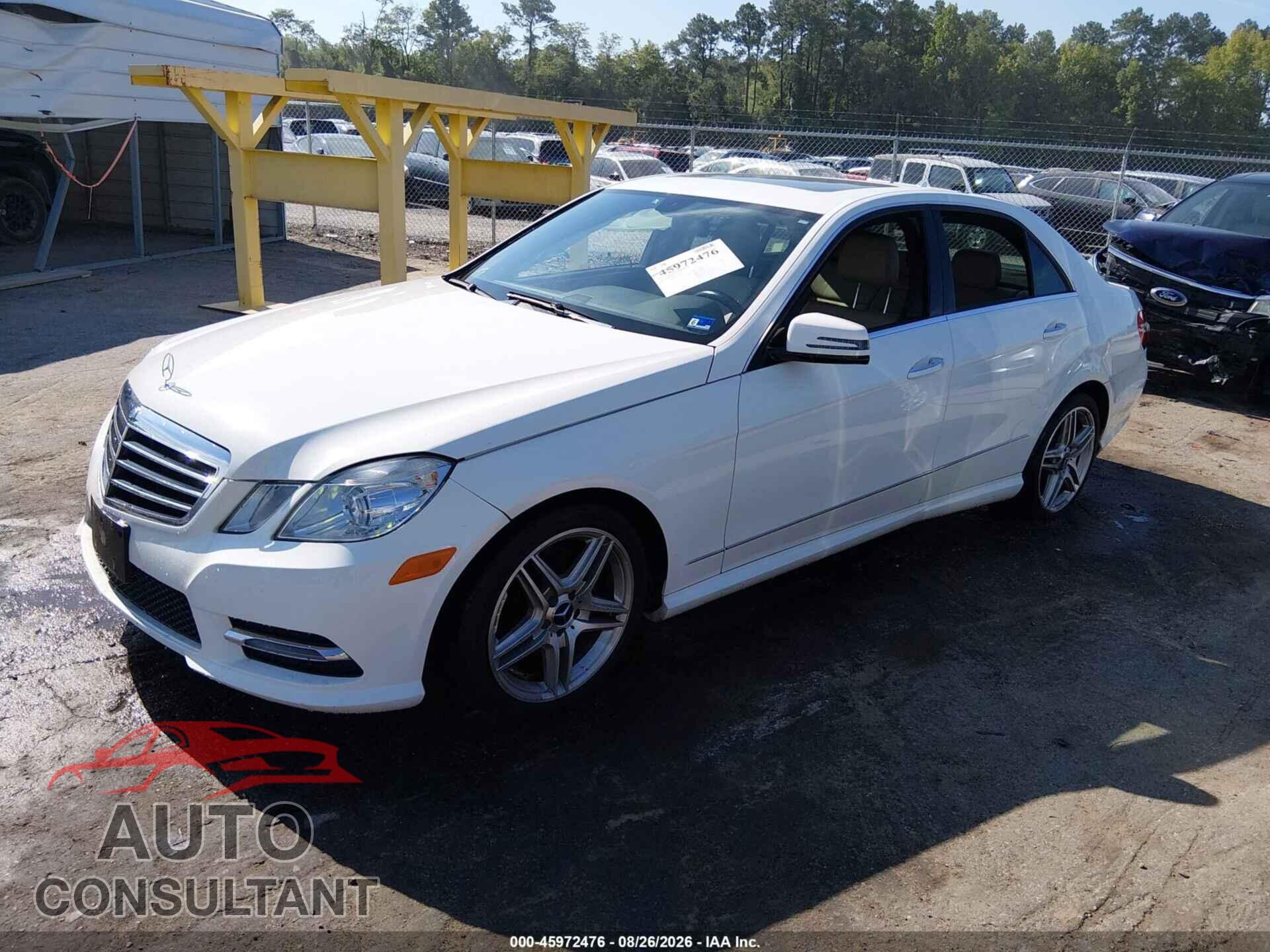 MERCEDES-BENZ E 2013 - WDDHF8JB6DA768944