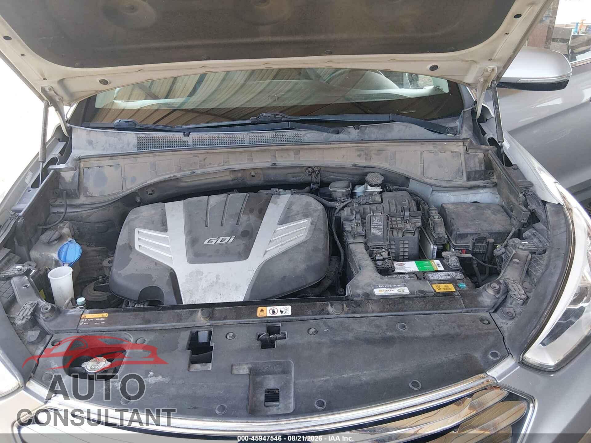 HYUNDAI SANTA FE 2016 - KM8SR4HF2GU145117